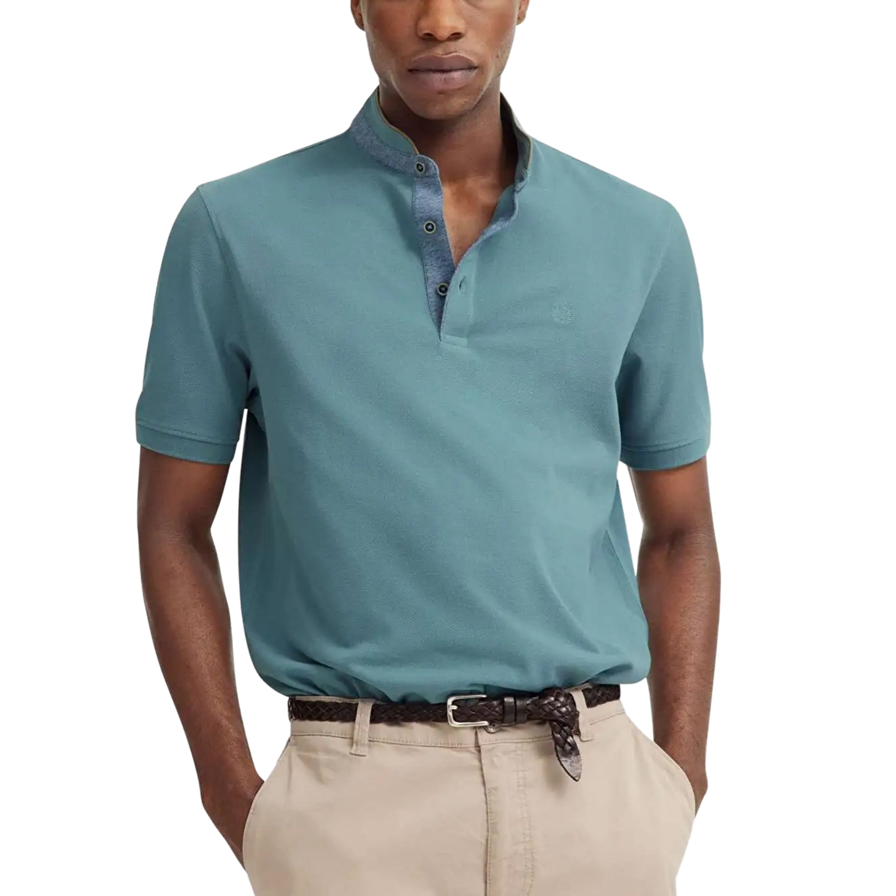 Polo Uomo Mezza Manica 100% Cotone 8150-75003C