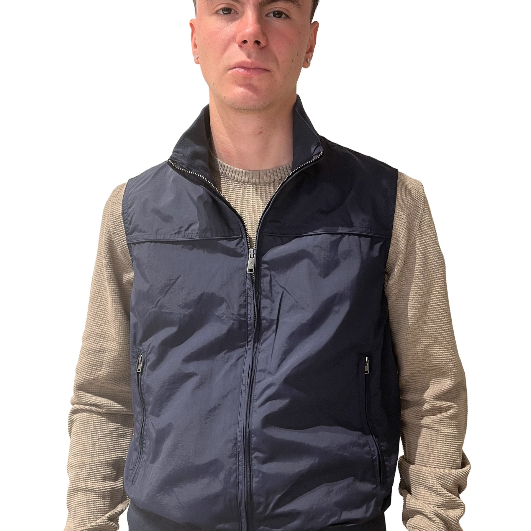 Gilet Uomo Antivento Sfoderato NAVIGARE NG0806