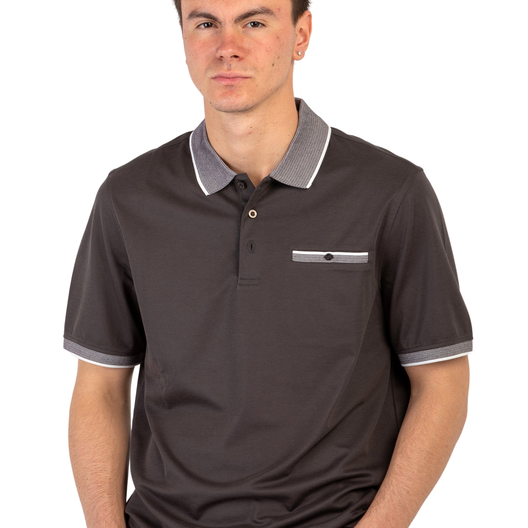 Polo Uomo Mezza Manica Cotone 8151-75091C