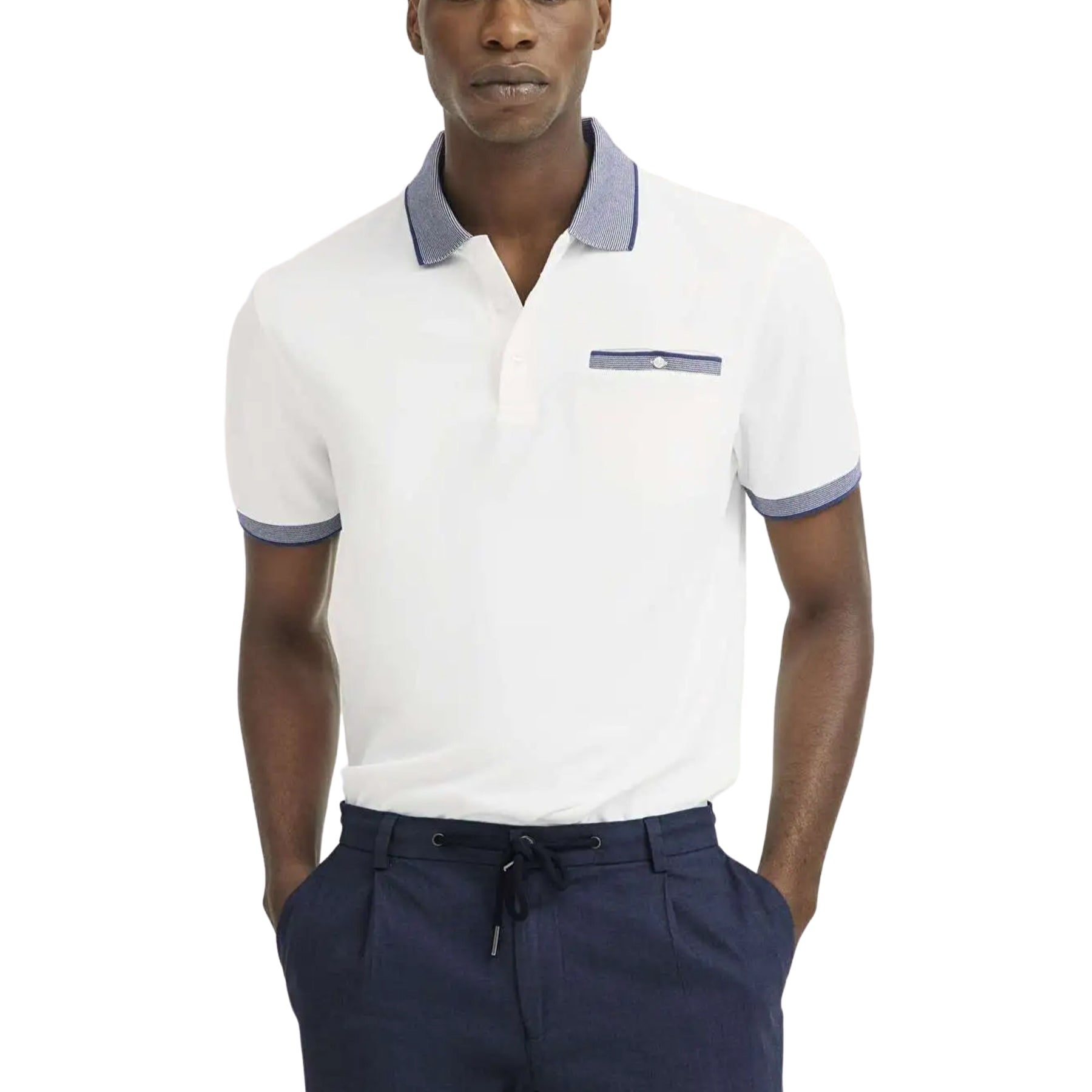 Polo Uomo Mezza Manica Cotone 8151-75091C