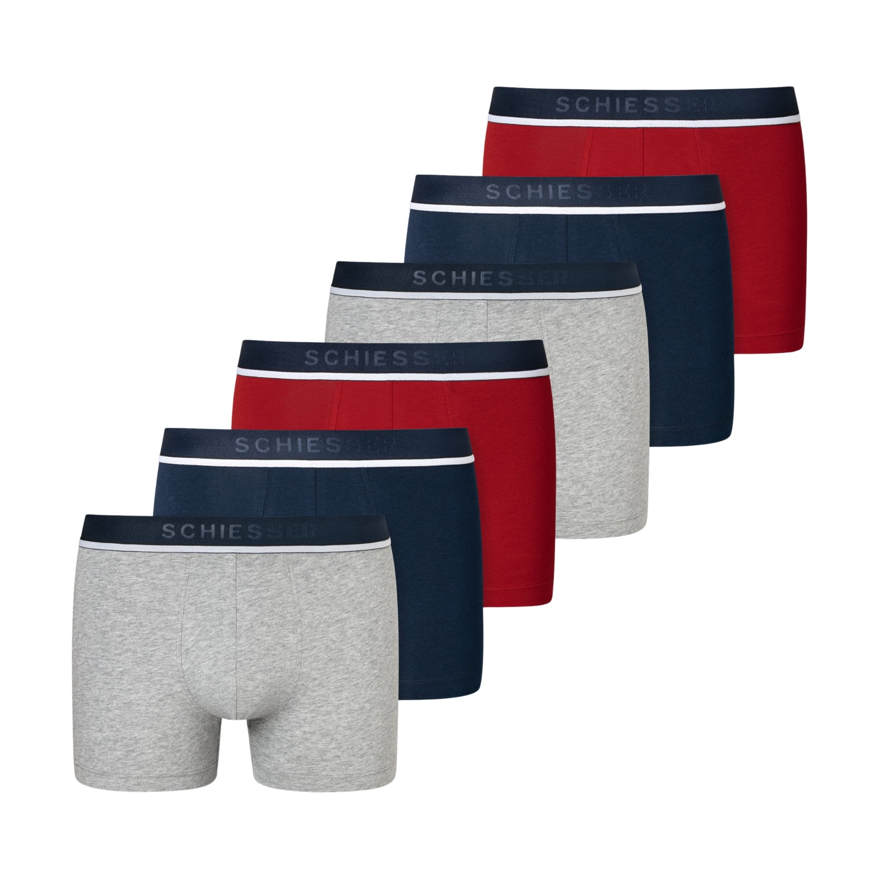 6 Boxer Uomo Cotone SCHIESSER 173986