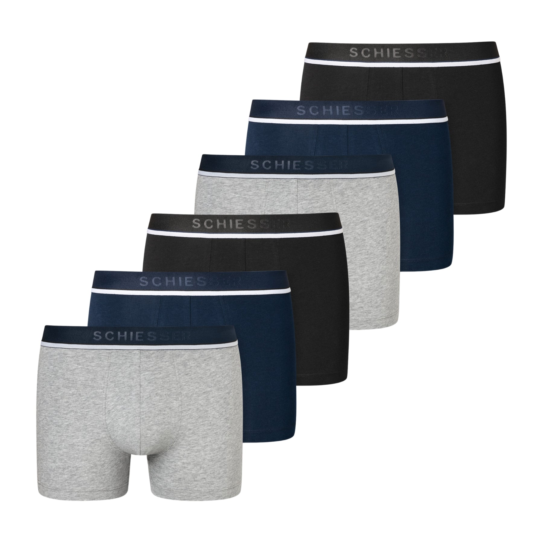 6 Boxer Uomo Cotone SCHIESSER 173986
