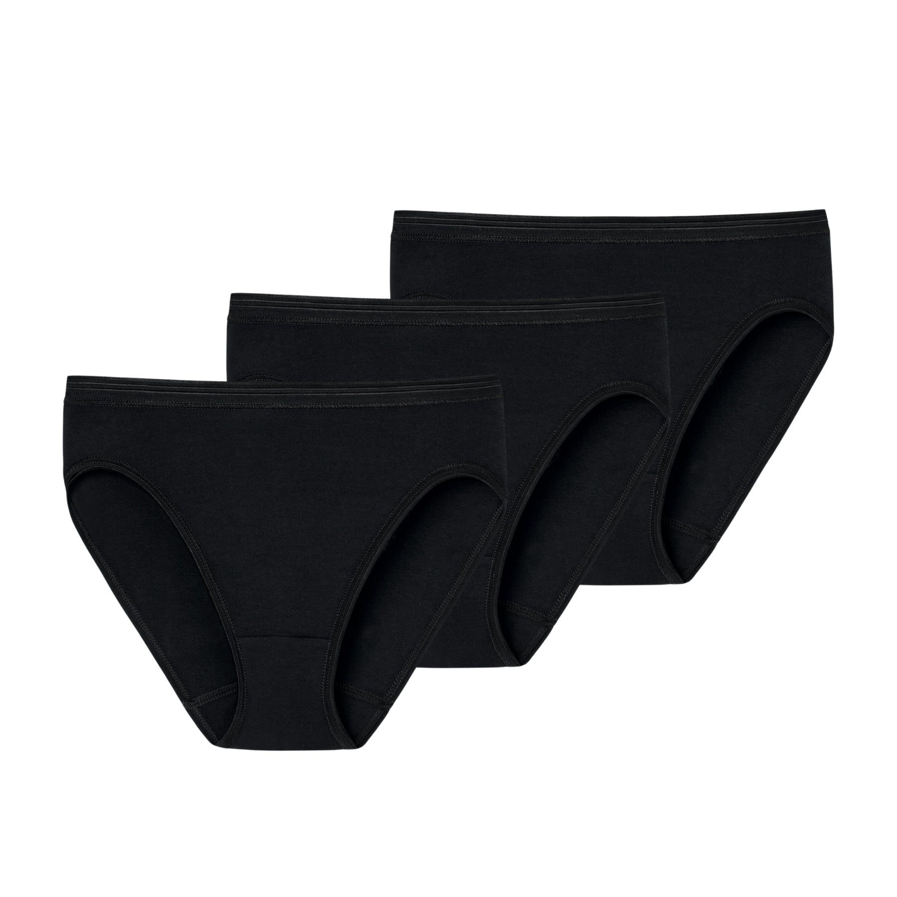 OFFERTA 3 PEZZI Slip Donna Sgambato Cotone Luxury SCHIESSER 200766