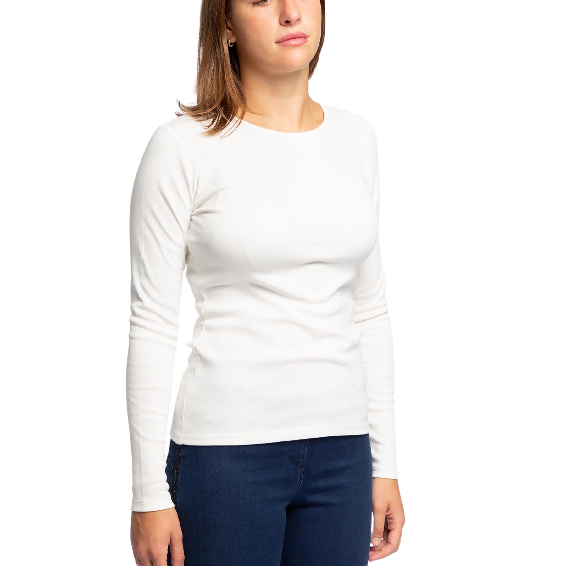 RAGNO Maglia termica donna in cotone Thermo Cotton – Sottogiacca caldo e confortevole