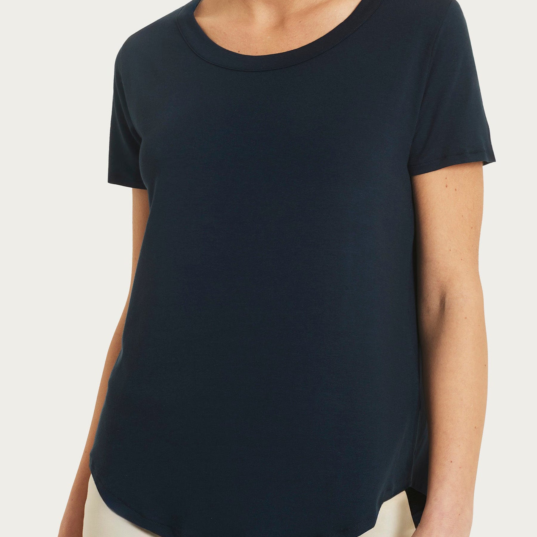 RAGNO Maglia Donna Mezza Manica Viscosa Tinta Unita 701217