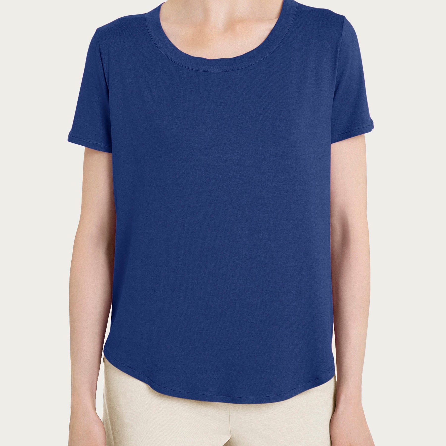 RAGNO Maglia Donna Mezza Manica Viscosa Tinta Unita 701217
