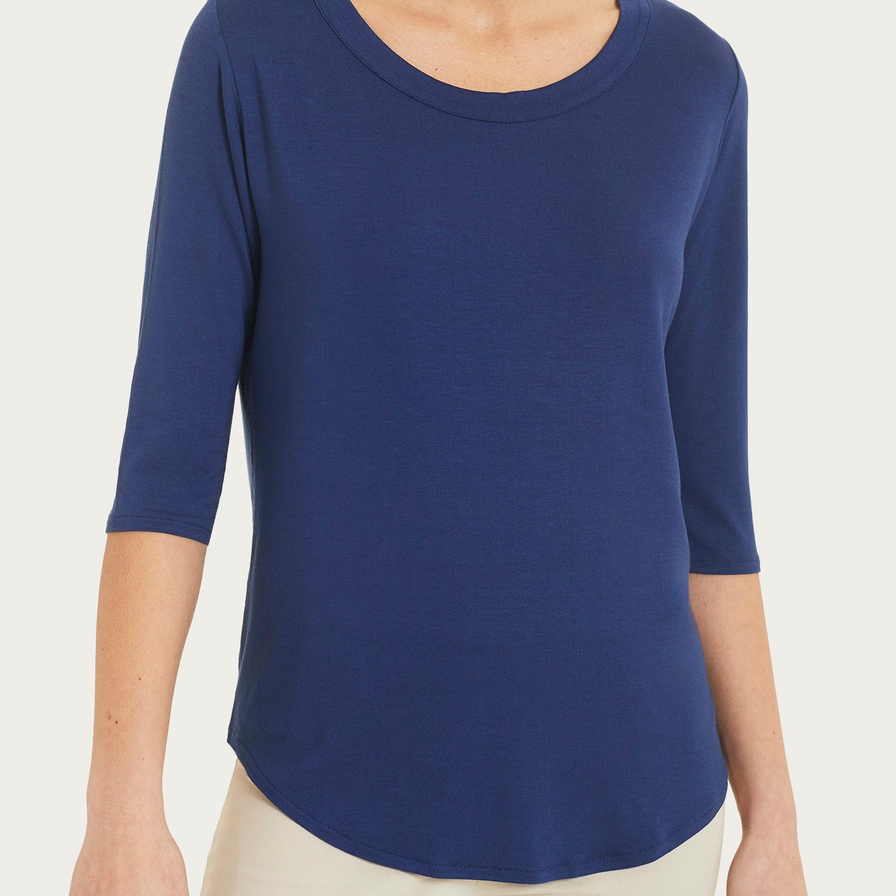 RAGNO T-Shirt Donna Viscosa Estiva Tinta Unita 70121W