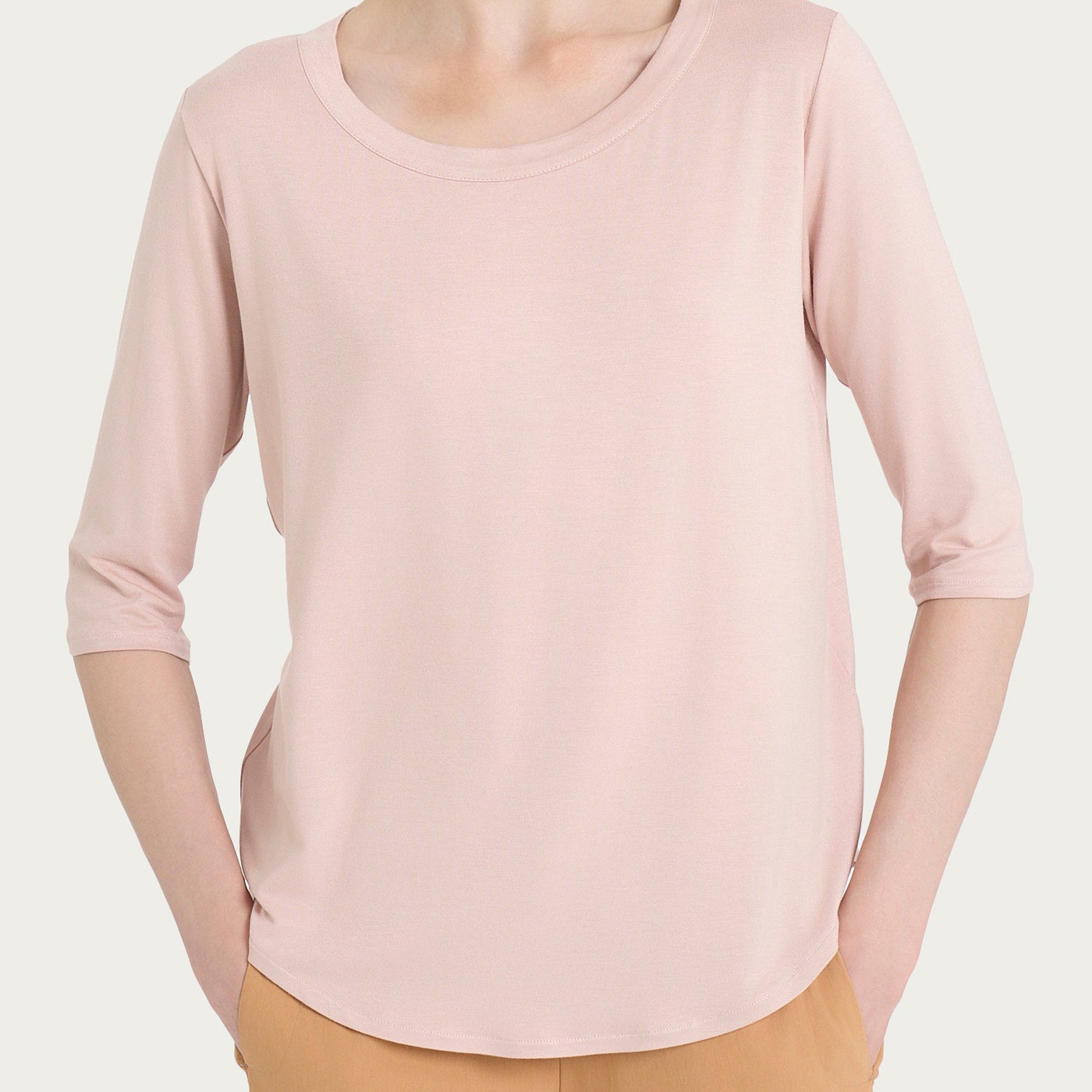 RAGNO T-Shirt Donna Viscosa Estiva Tinta Unita 70121W