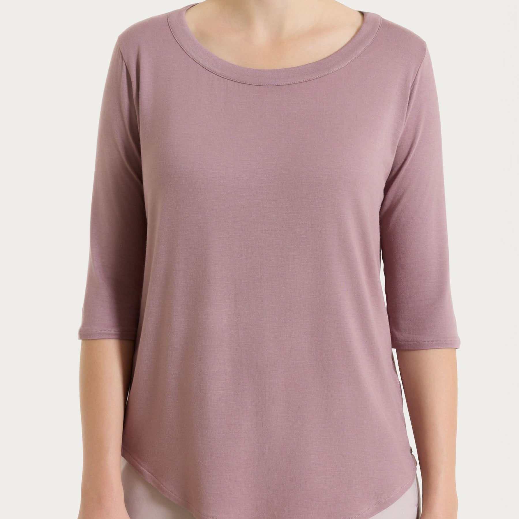 RAGNO T-Shirt Donna Viscosa Estiva Tinta Unita 70121W
