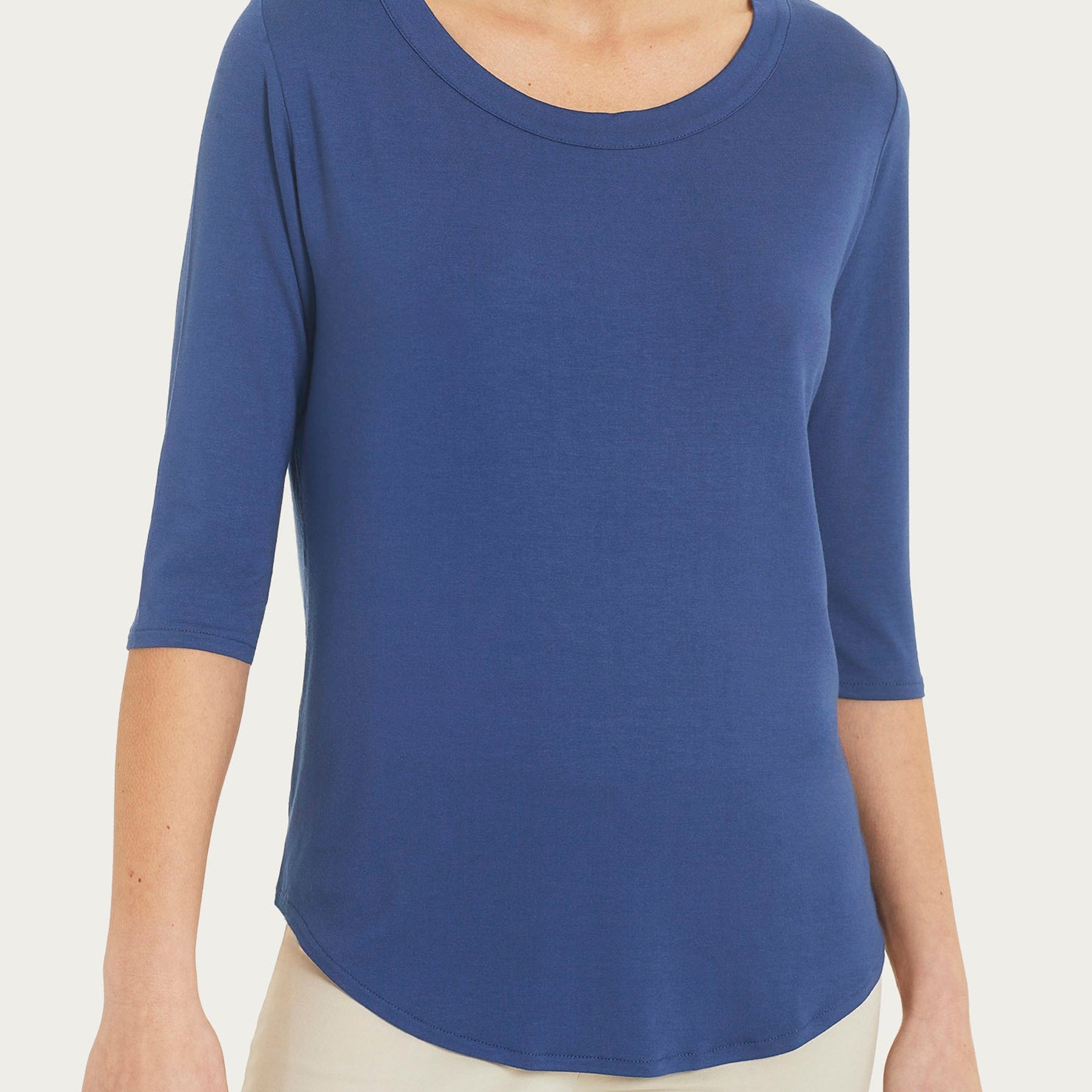 RAGNO T-Shirt Donna Viscosa Estiva Tinta Unita 70121W