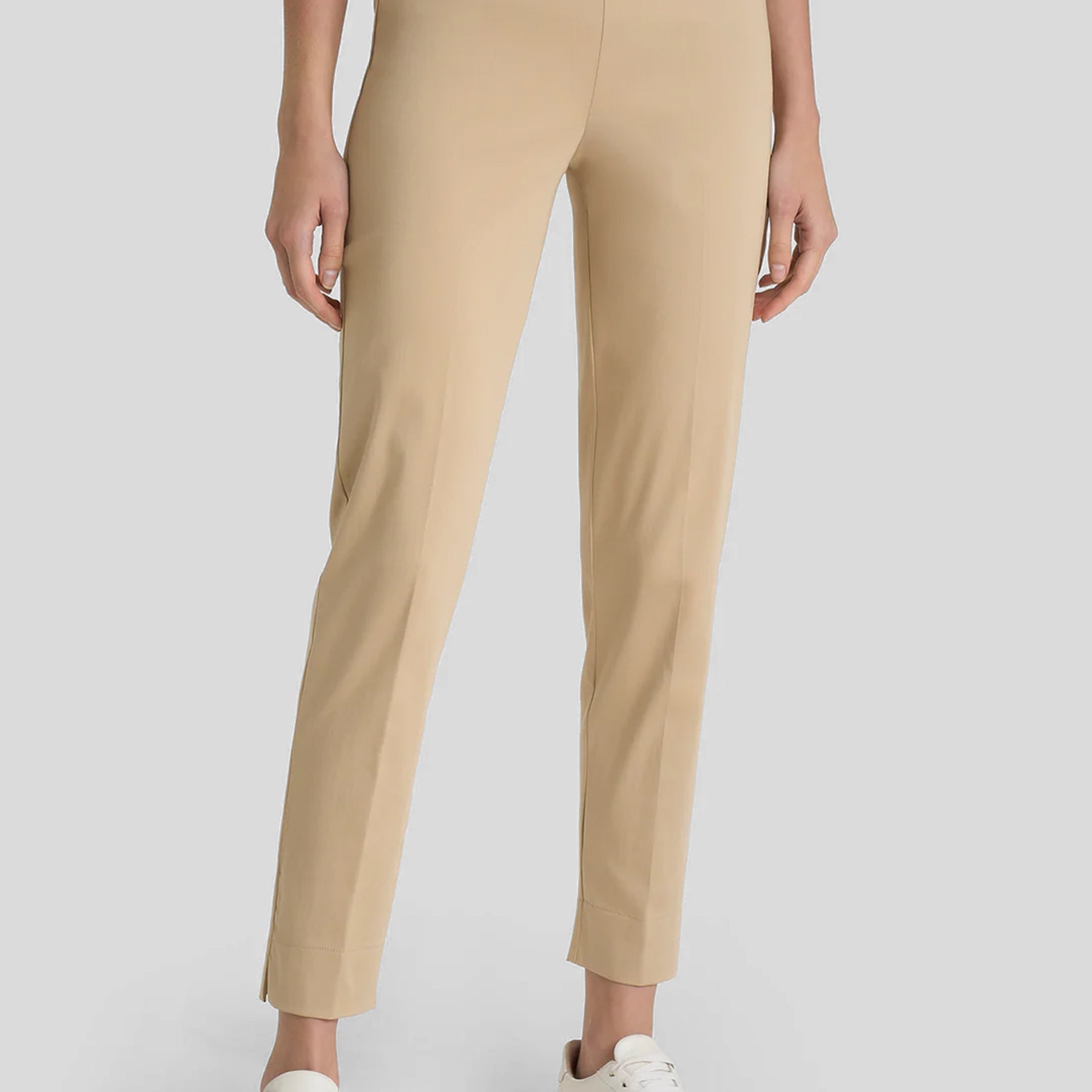 RAGNO Pantalone Lungo Donna Taglio Capri Cotone Estivo D926PY