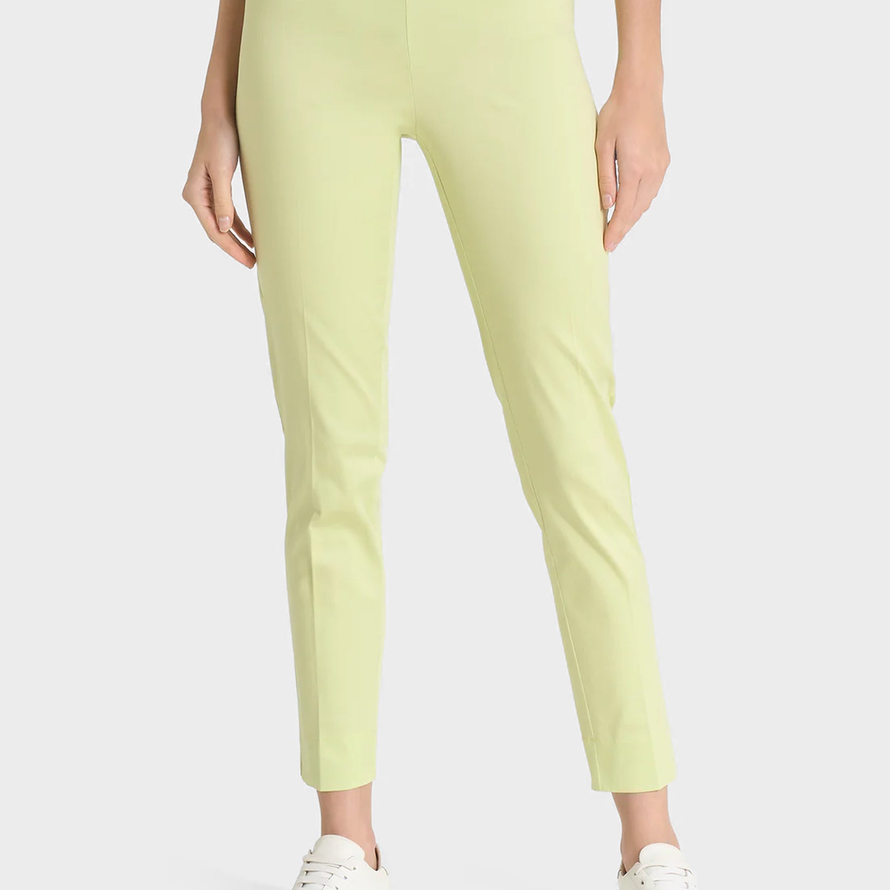 RAGNO Pantalone Lungo Donna Taglio Capri Cotone Estivo D926PY