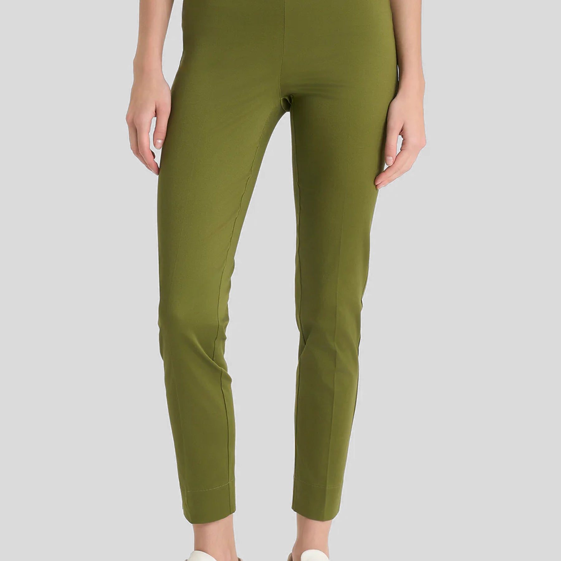 RAGNO Pantalone Lungo Donna Taglio Capri Cotone Estivo D926PY