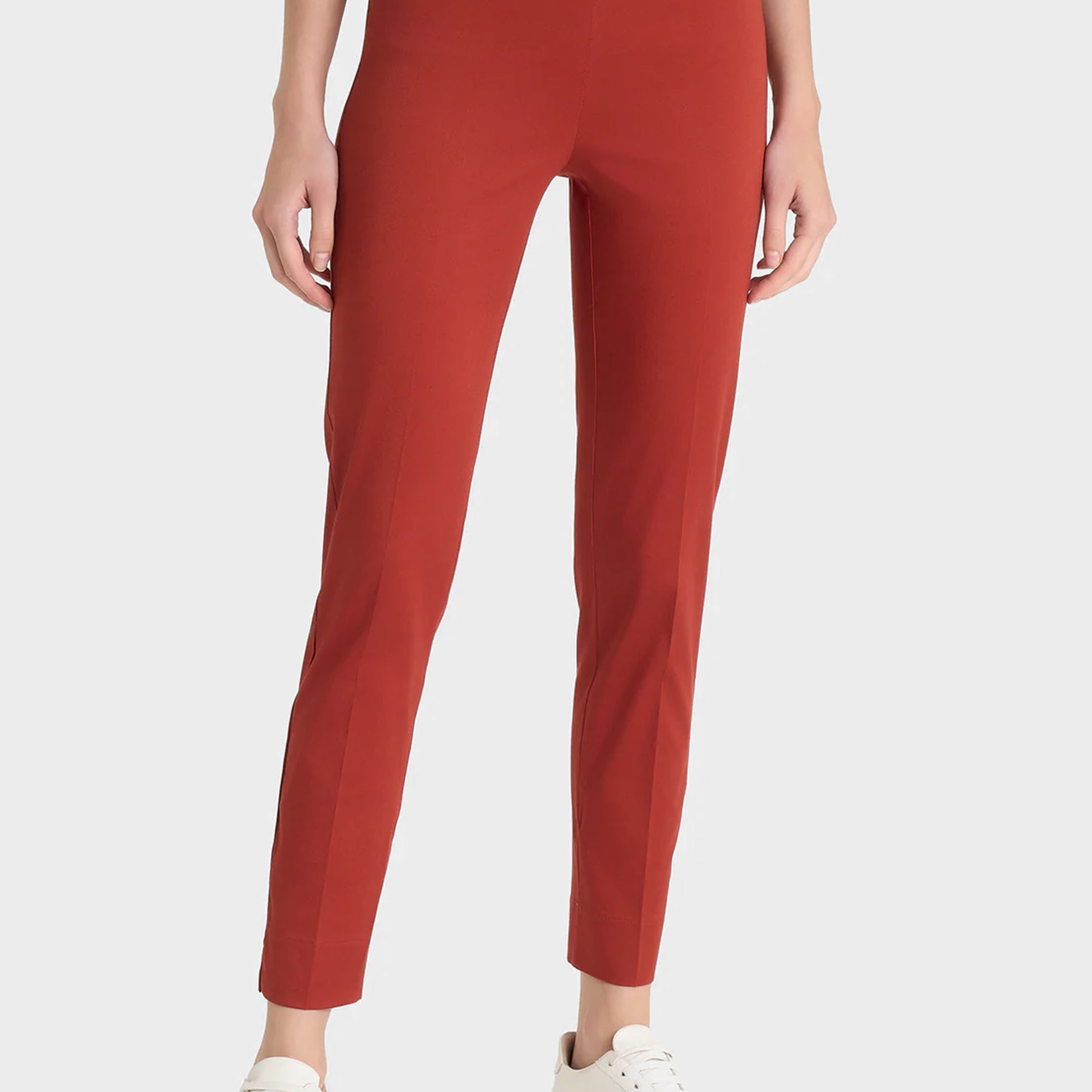 RAGNO Pantalone Lungo Donna Taglio Capri Cotone Estivo D926PY