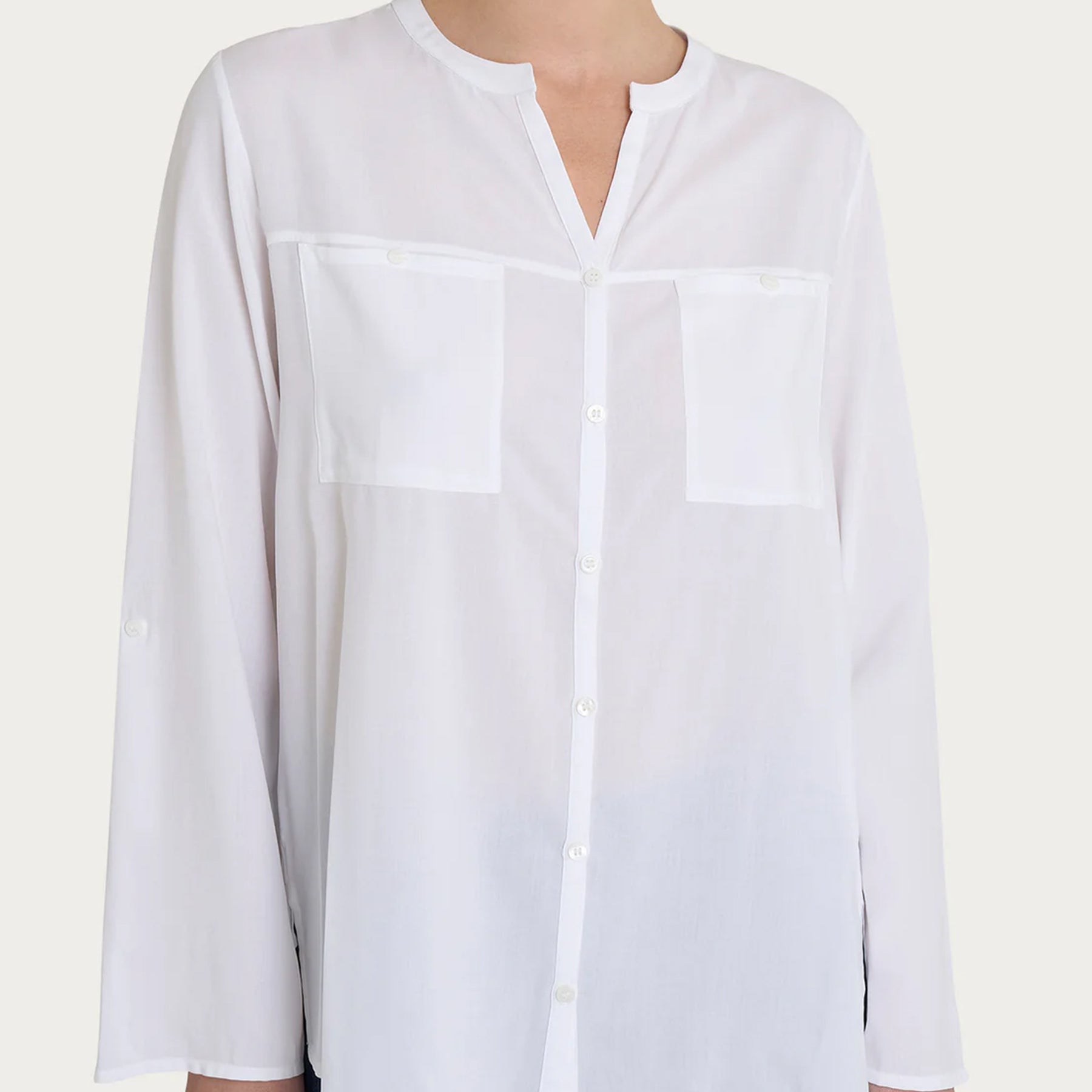 Camicia Donna Manica Lunga 100% Viscosa Leggera RAGNO DM64SI