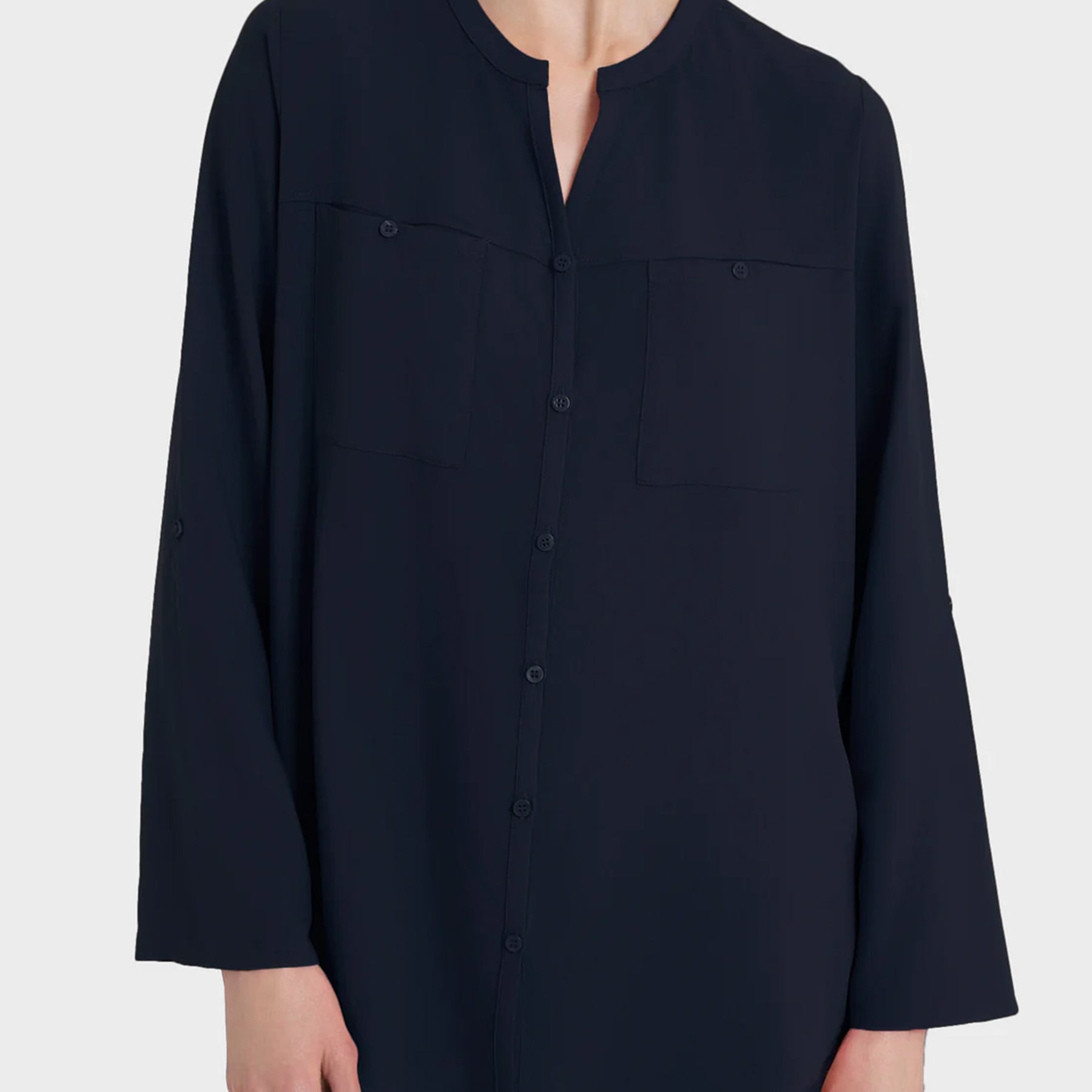 Camicia Donna Manica Lunga 100% Viscosa Leggera RAGNO DM64SI