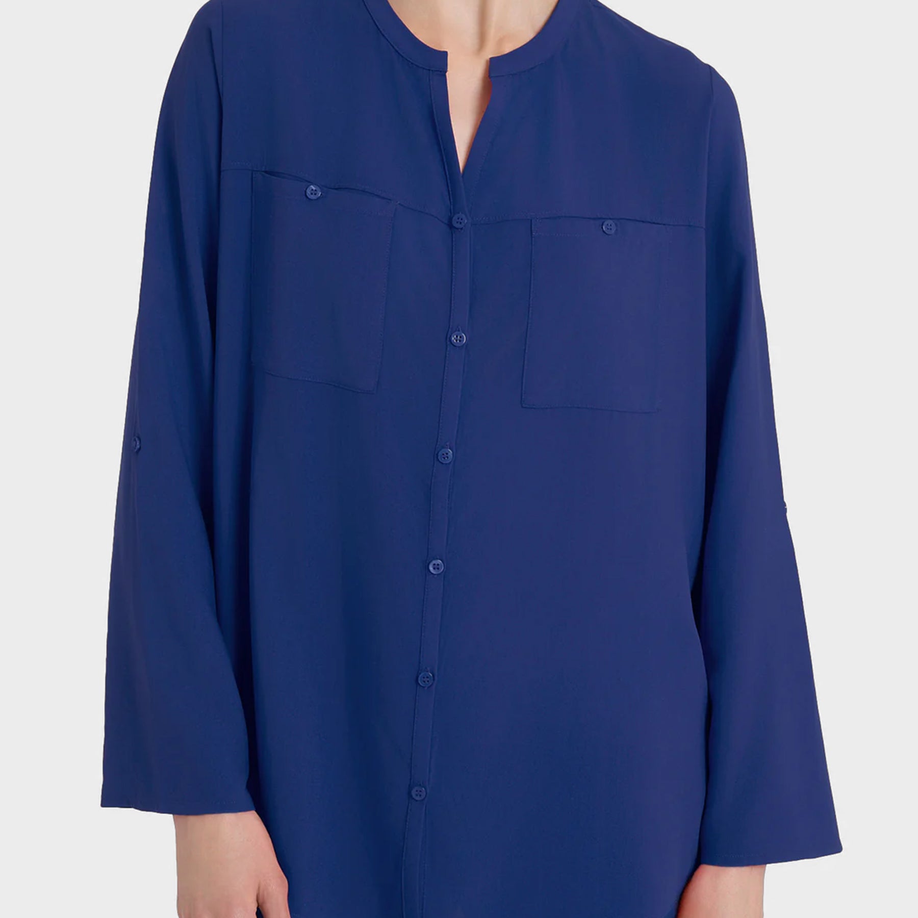 Camicia Donna Manica Lunga 100% Viscosa Leggera RAGNO DM64SI