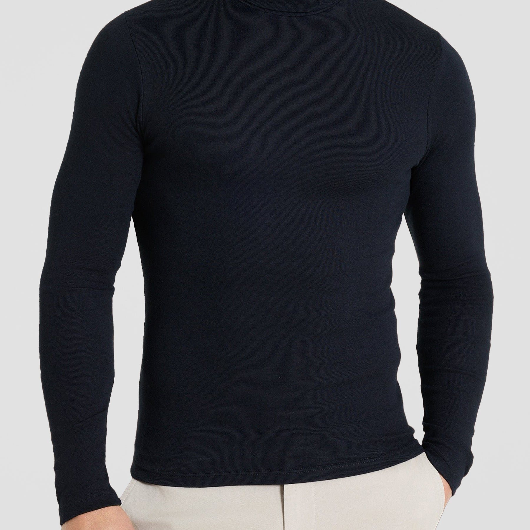 Maglia Dolcevita uomo in caldo cotone RAGNO U262AK