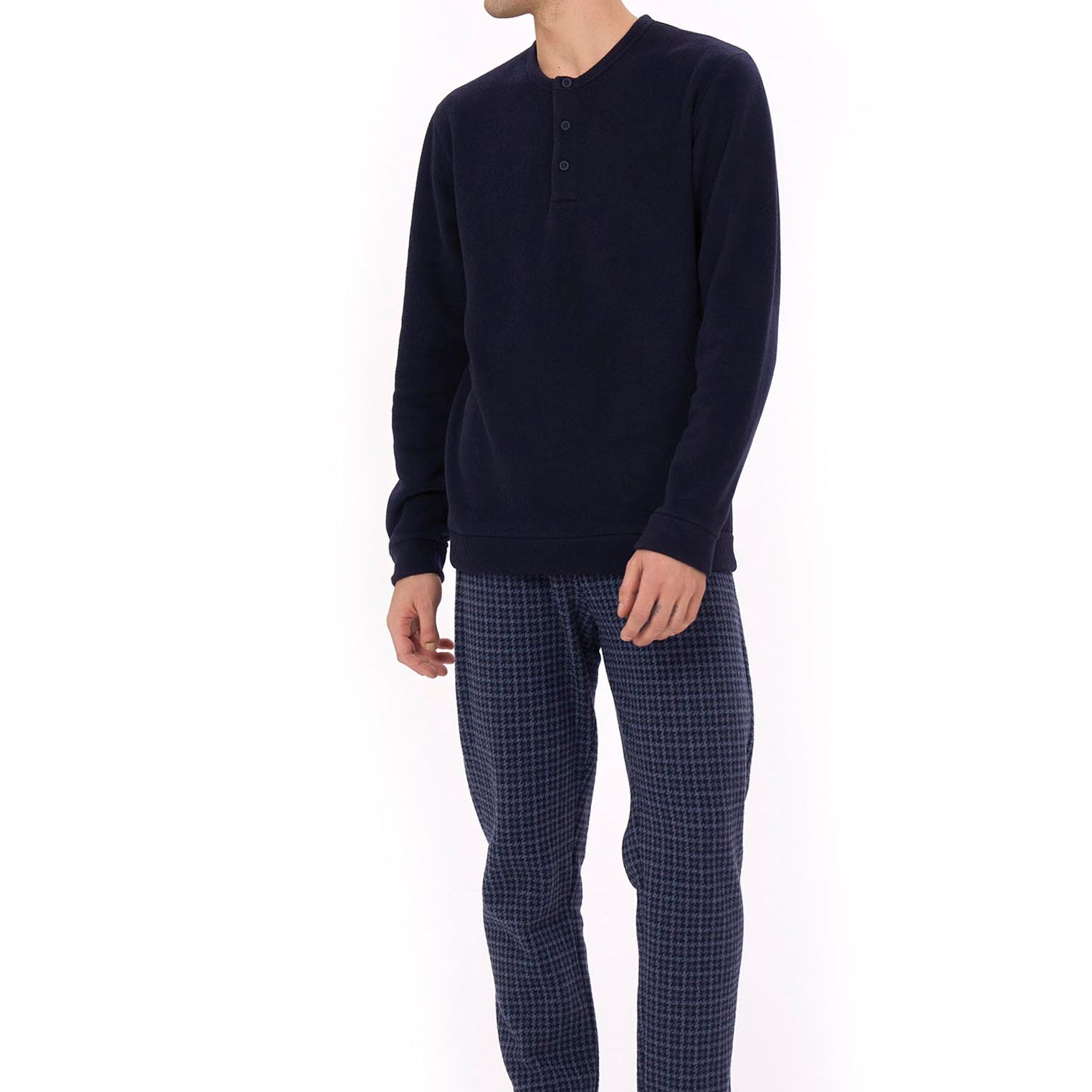 Pigiama maniche lunghe Pied de Poule RAGNO U779NU