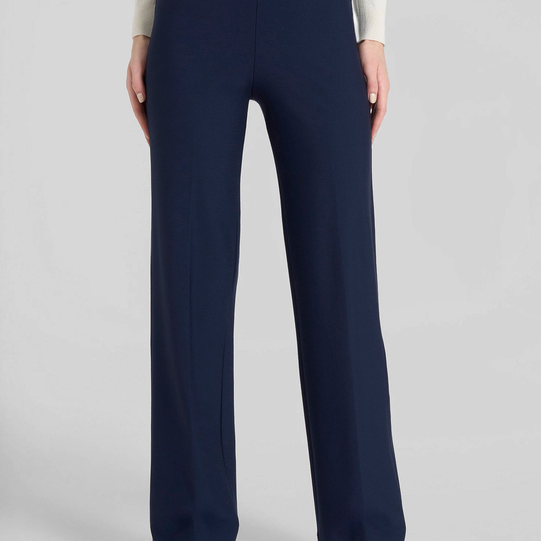 Pantalone Donna Gamba Larga Caldo Viscosa RAGNO DE72PE