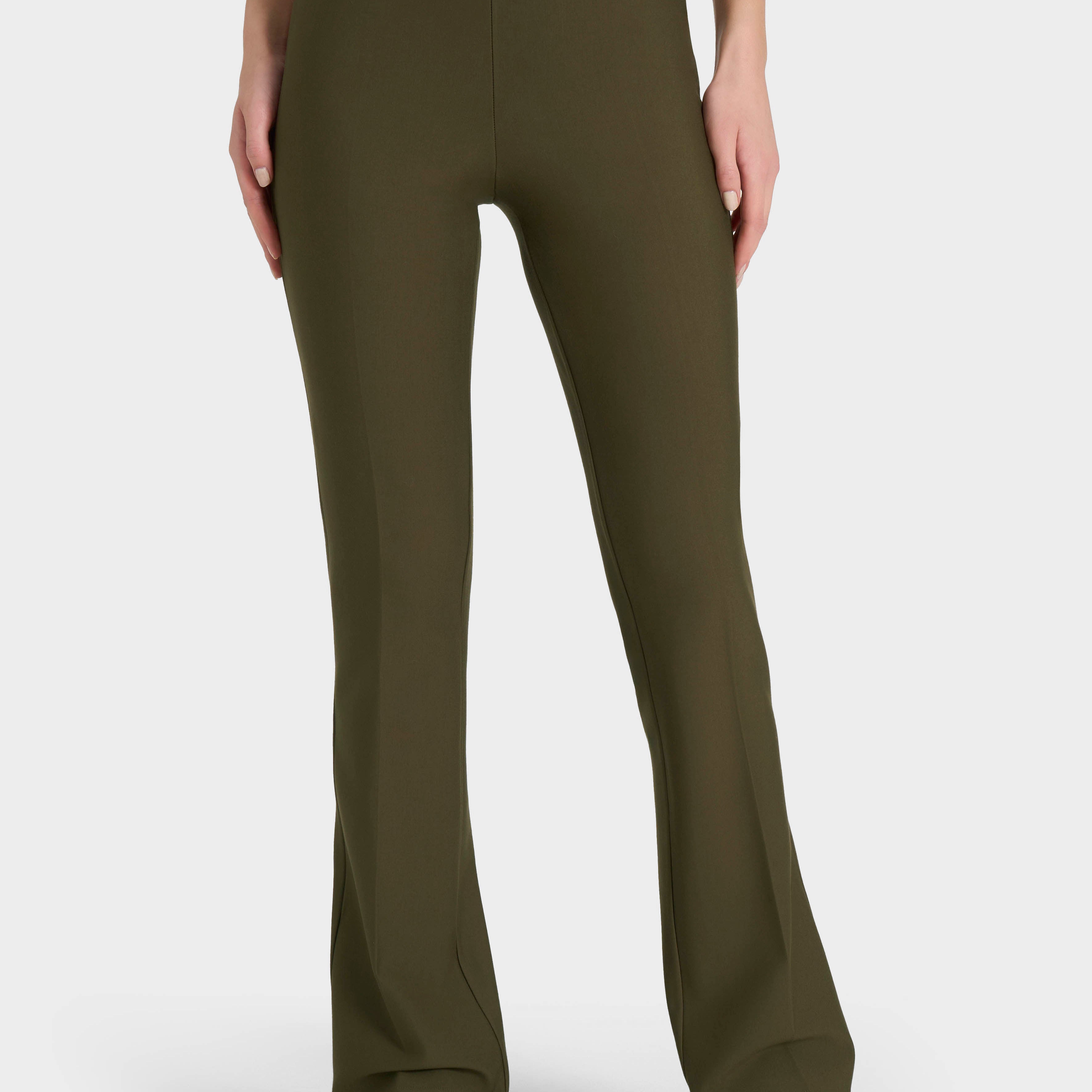 Pantalone Donna Flare Lungo Trombetta Caldo Viscosa RAGNO DL20PC