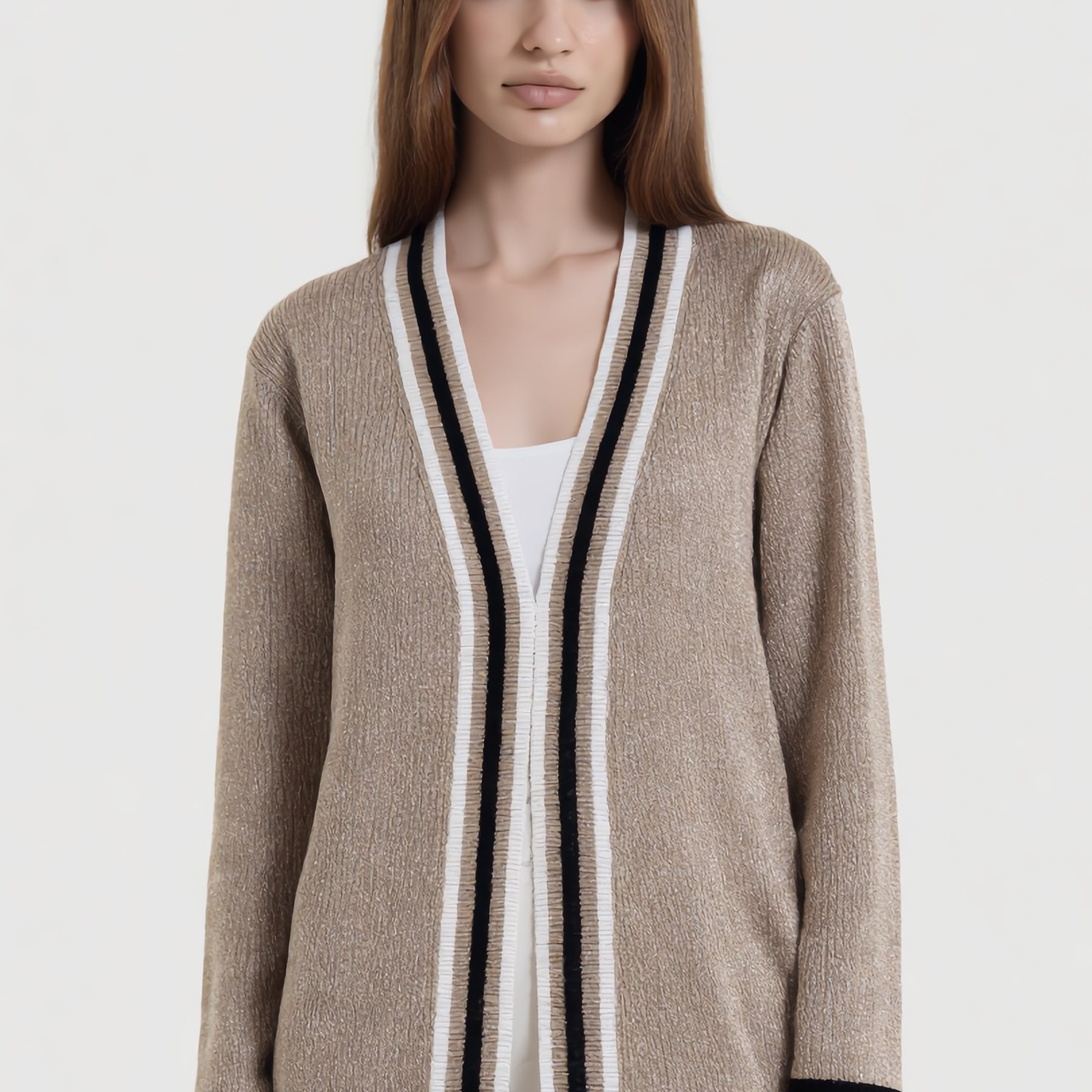 INTRECCI MILANO Giacca Cardigan Donna Lurex ART. S26-25