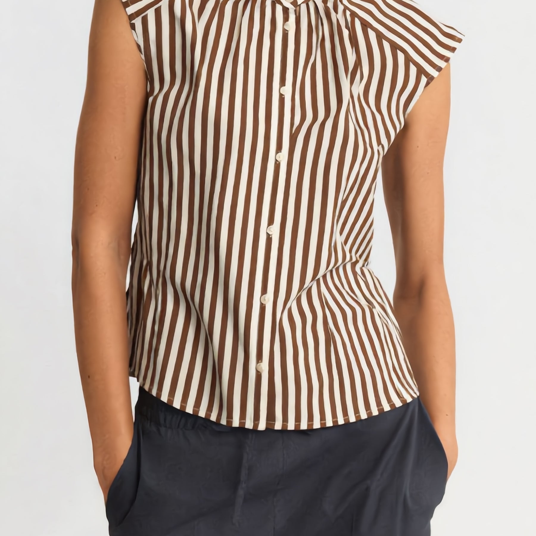 EMME MARELLA Camicia Donna Smanicata Cotone ART. SAIO