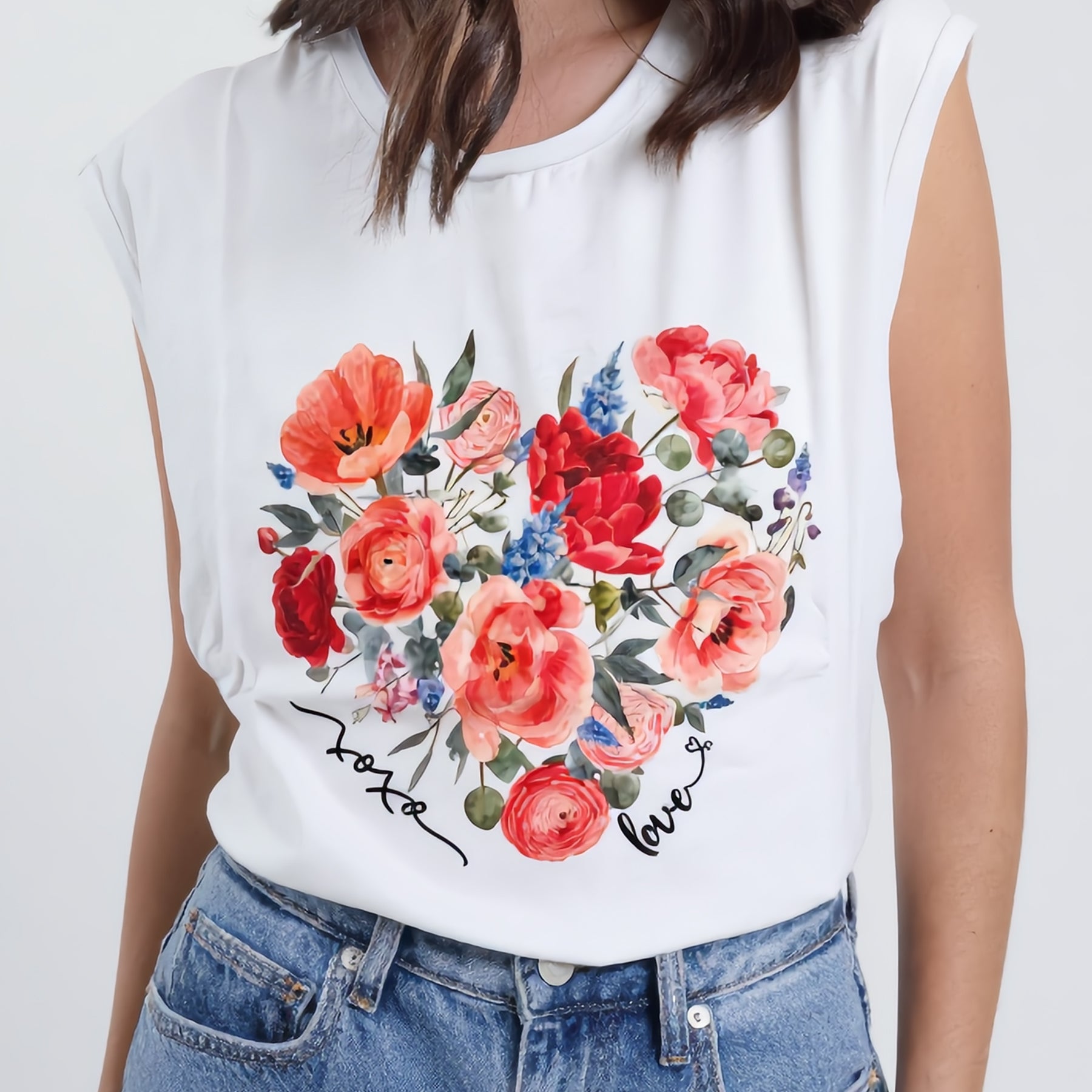 SUSY MIX T-Shirt Donna Mezza Manica Cotone Jersey Leggero STM20