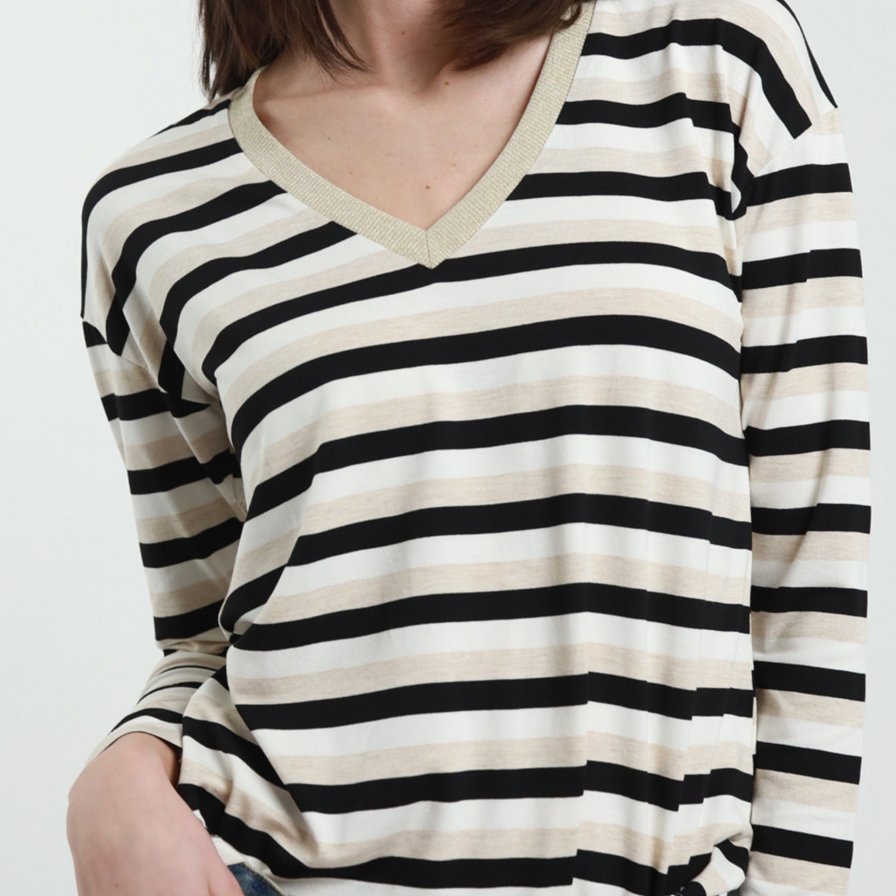 Maglia Donna Manica Lunga Viscosa SUSY MIX 11061
