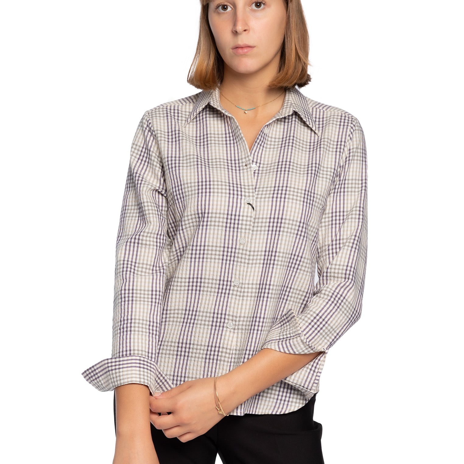 Camicia a quadri a maniche lunghe 509 IGEA/I VLT'S By Valentina's
