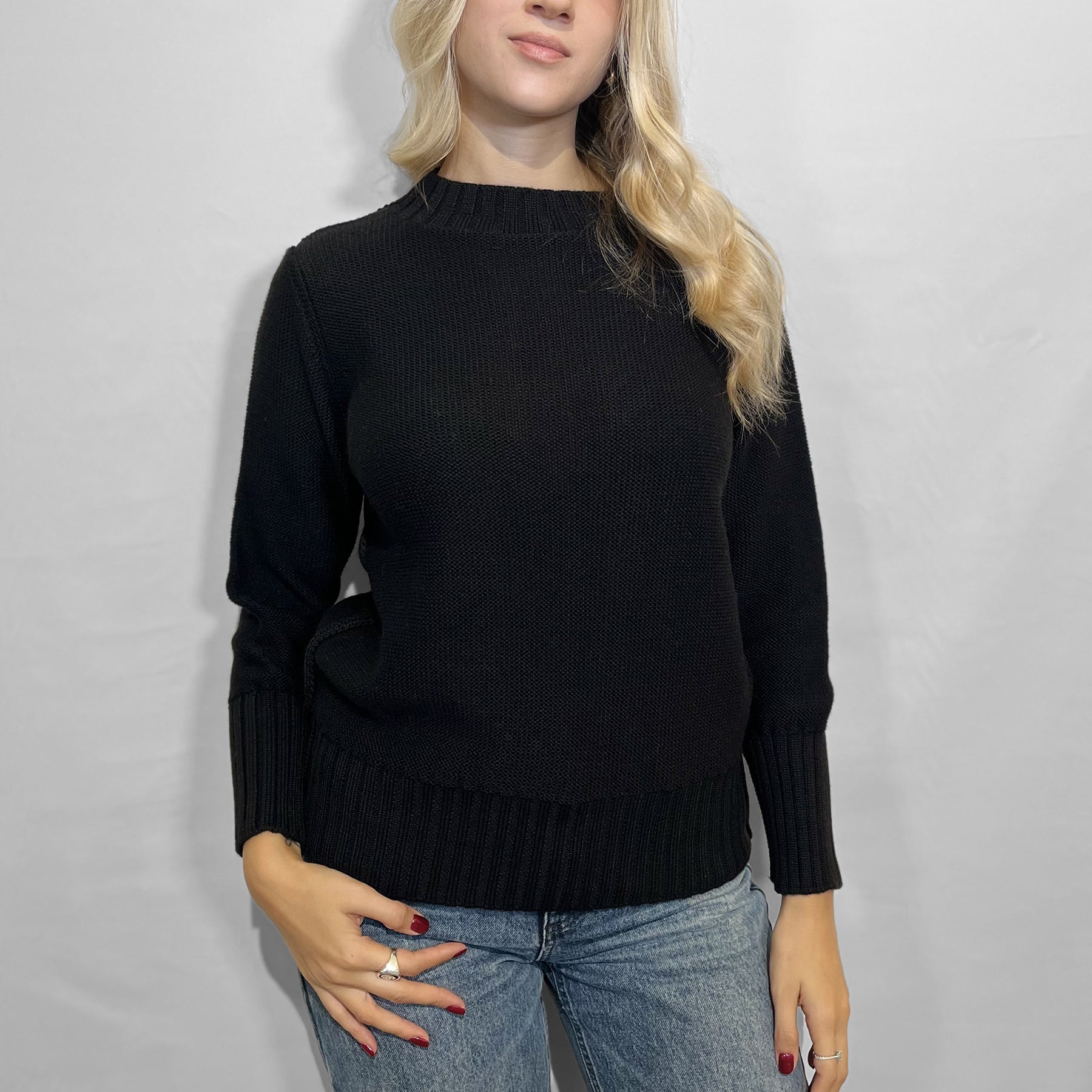 INTRECCI Maglia Donna Manica Lunga Lana ART. W25-111