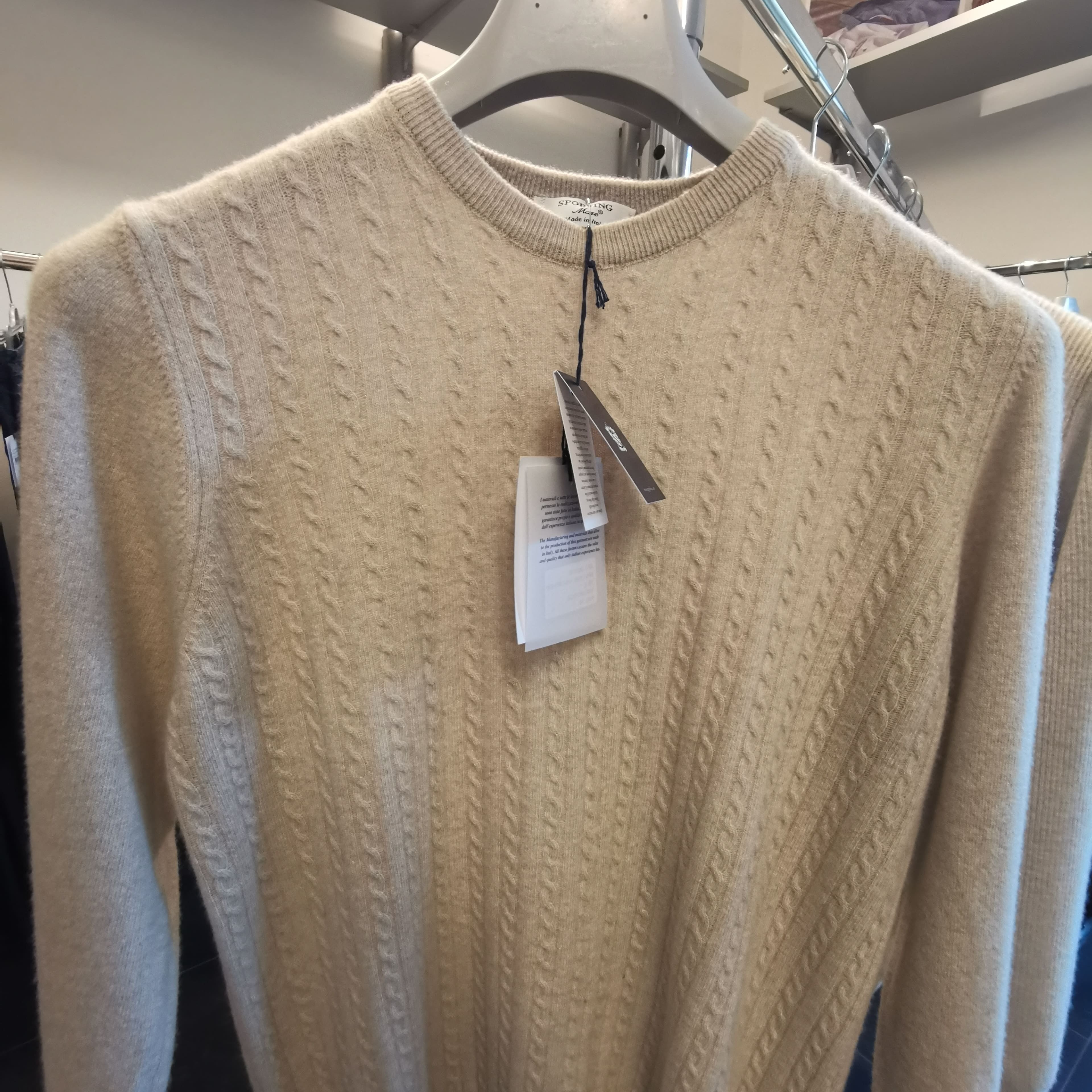 Maglia Uomo Girocollo Lana Cashmere SPORTING MARE 2620/80