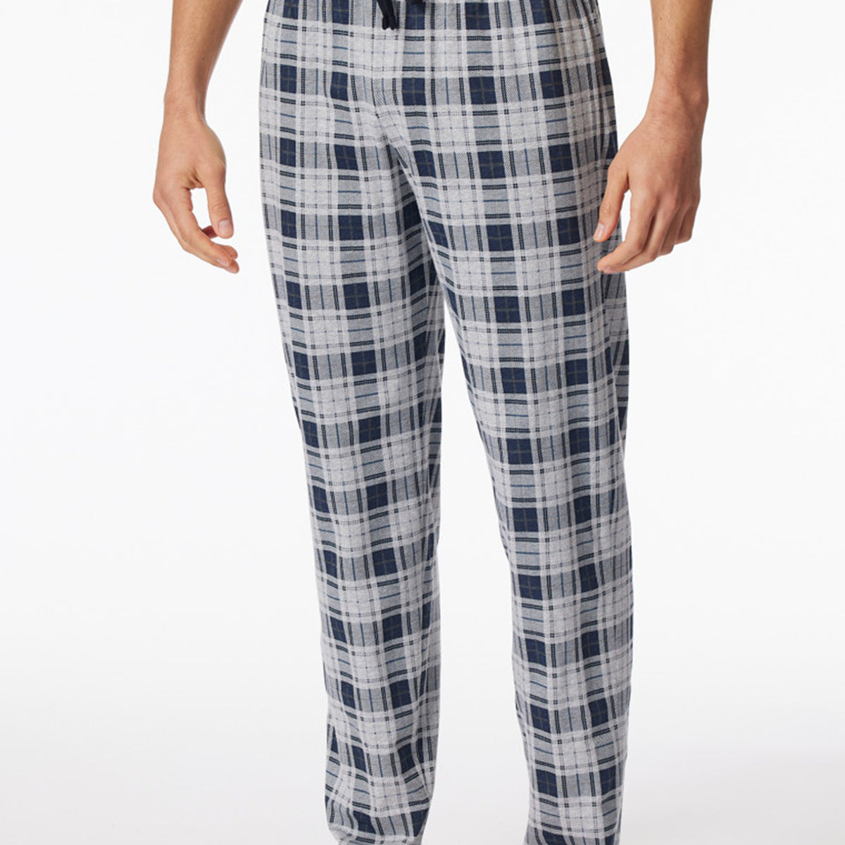Schiesser Pigiama Uomo 150 Years - Pantaloni In Puro Cotone Biologico Con Tasche, Multicolore Taglia 58