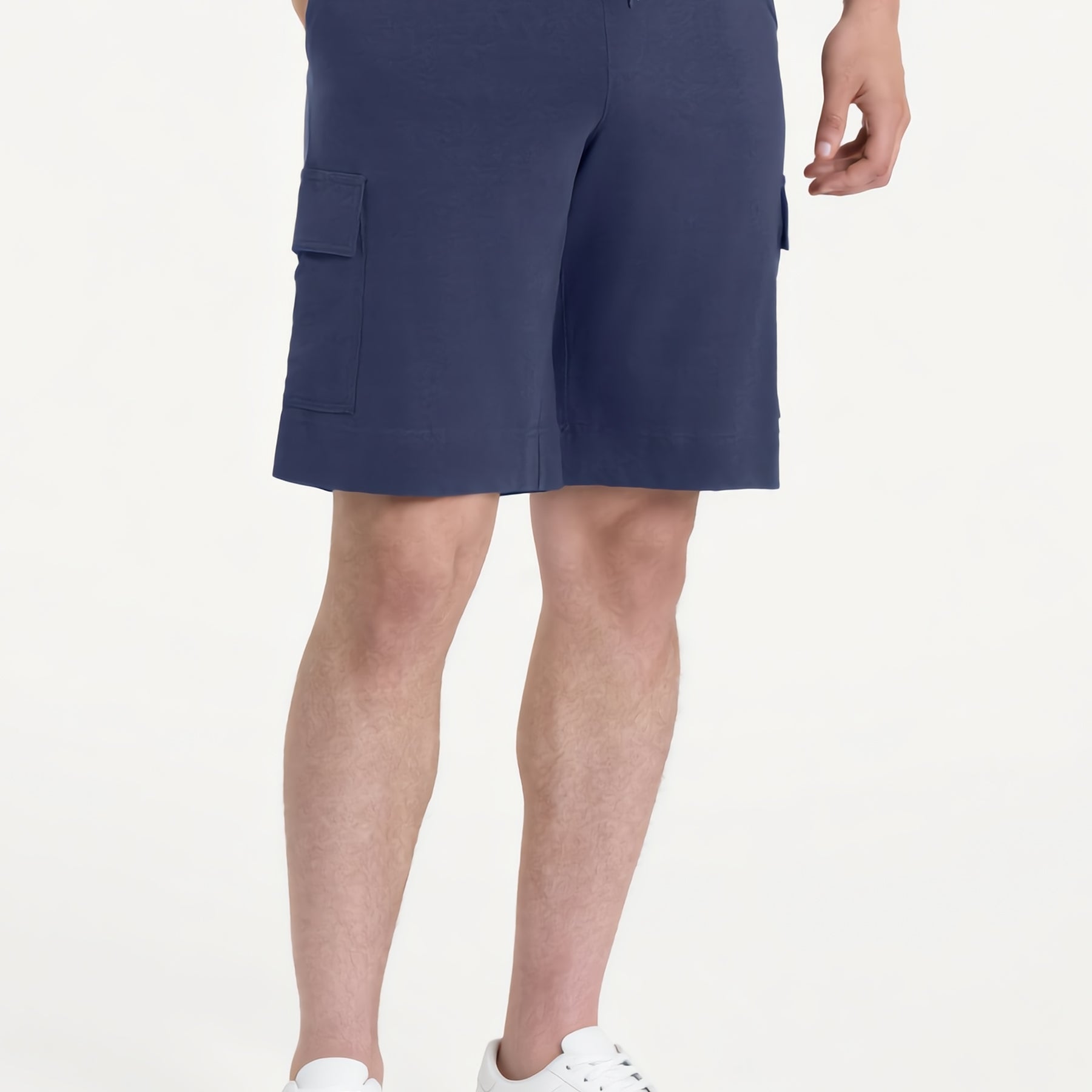 RAGNO Bermuda Uomo Cargo in Maglina di Cotone Coulisse U824EC