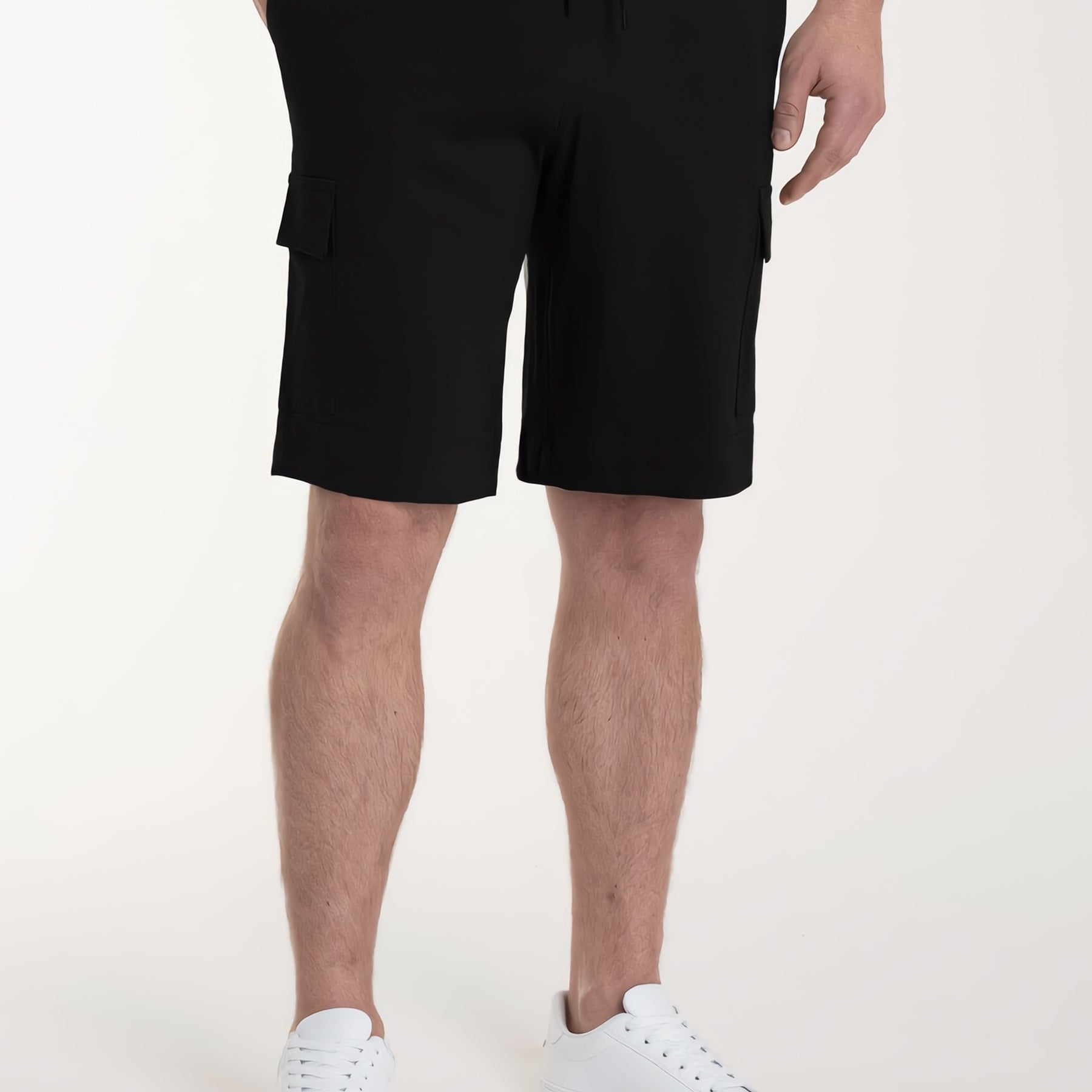 RAGNO Bermuda Uomo Cargo in Maglina di Cotone Coulisse U824EC