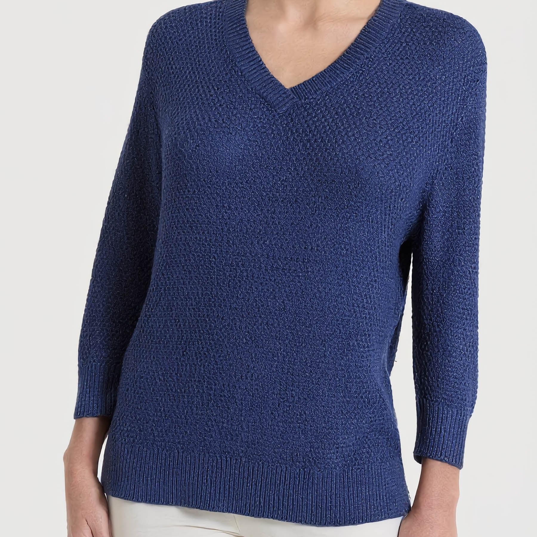 RAGNO Maglia Donna Scollo V Lurex Estiva DS02M2