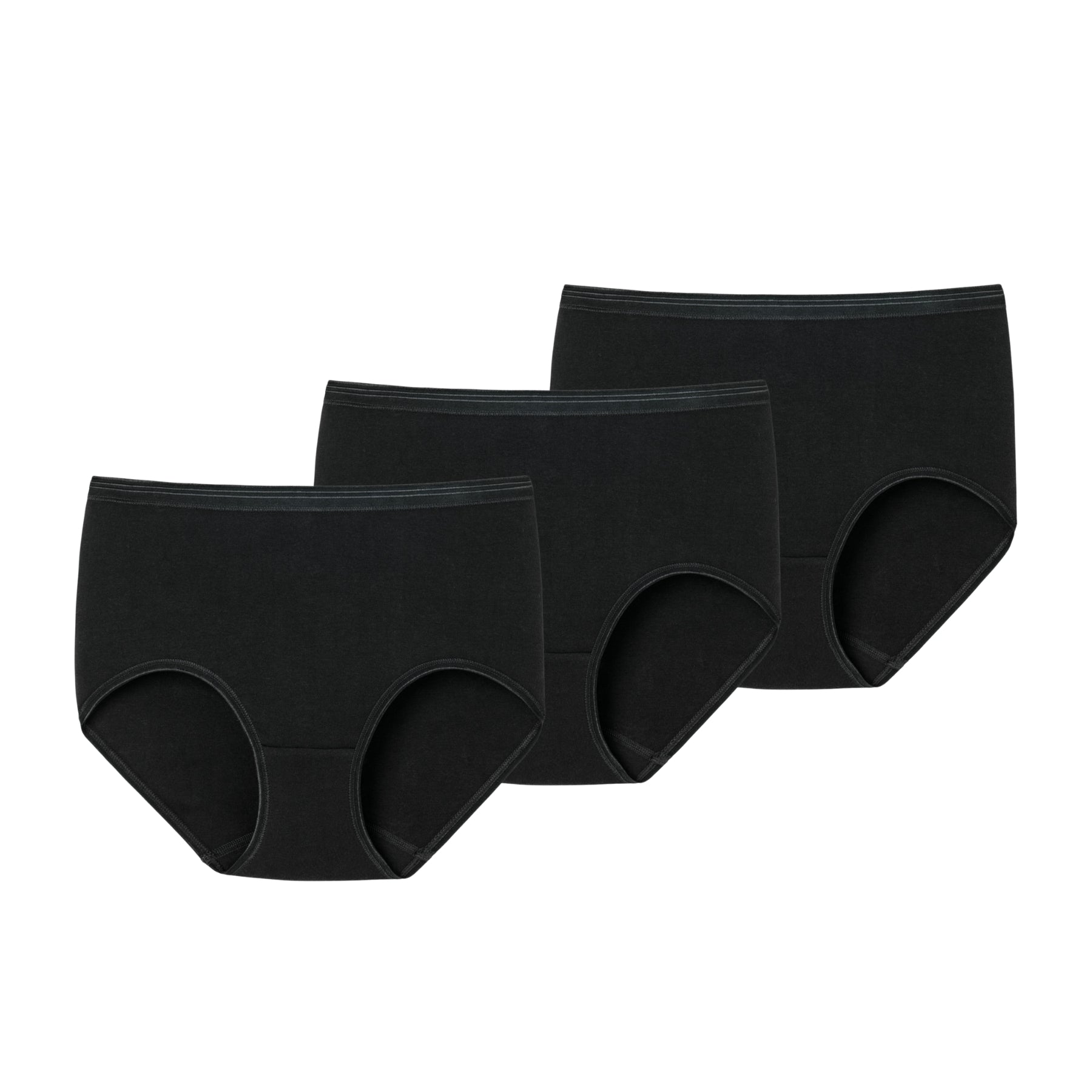 OFFERTA 3 PEZZI Slip Donna Sgambato Cotone Luxury SCHIESSER 155417