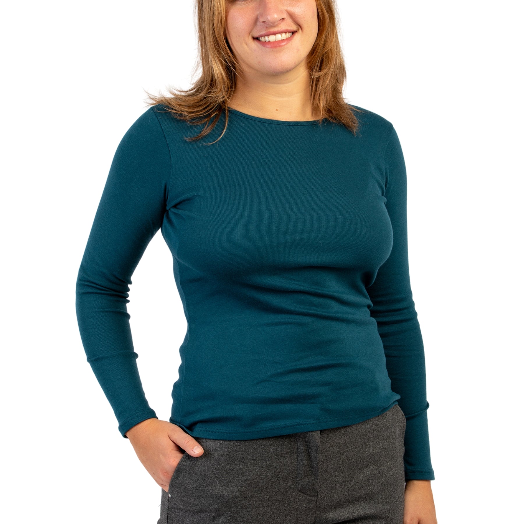 RAGNO Maglia termica donna in cotone Thermo Cotton – Sottogiacca caldo e confortevole