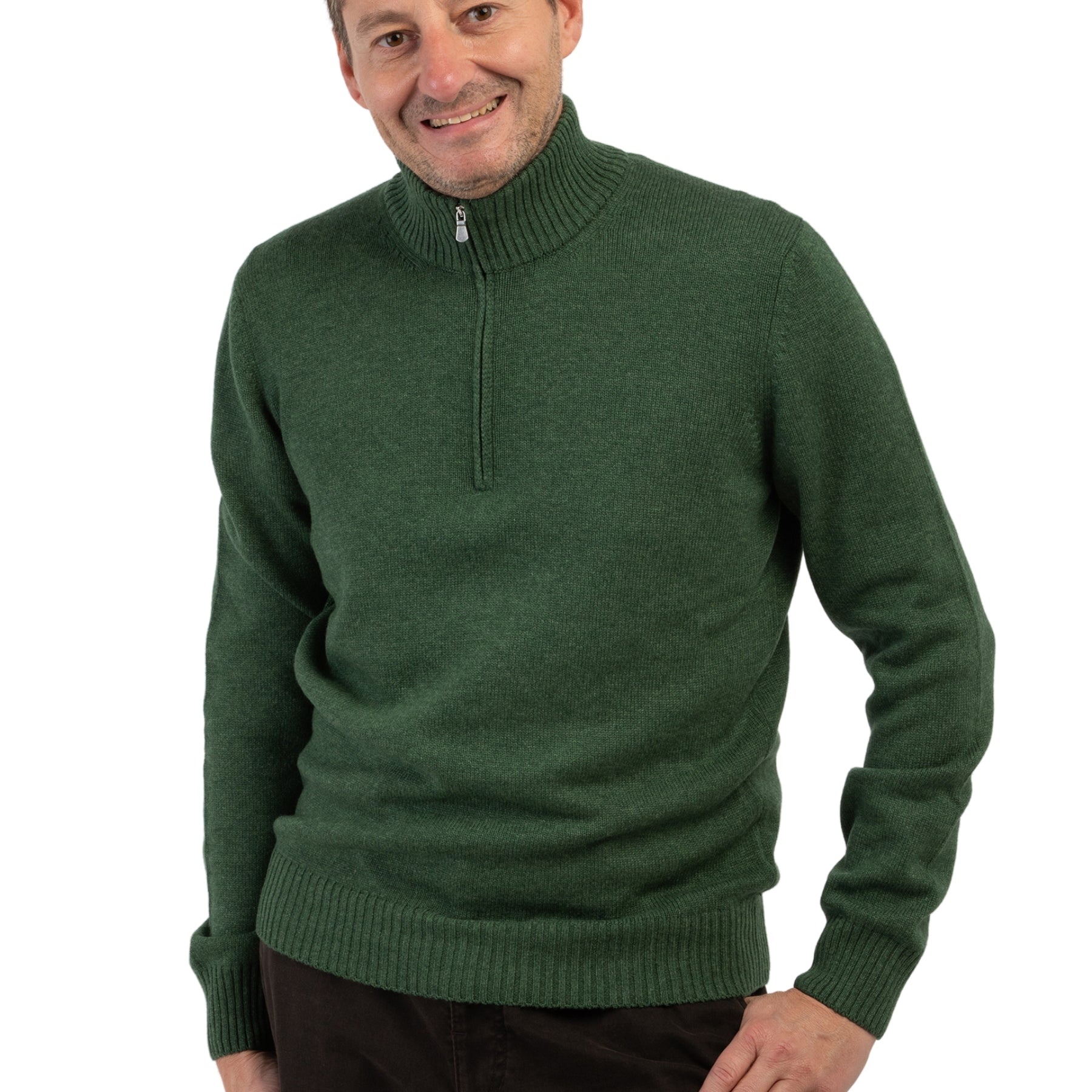 Lupetto Zip Uomo Lana e Cashmere GRAN SASSO 23125/19621