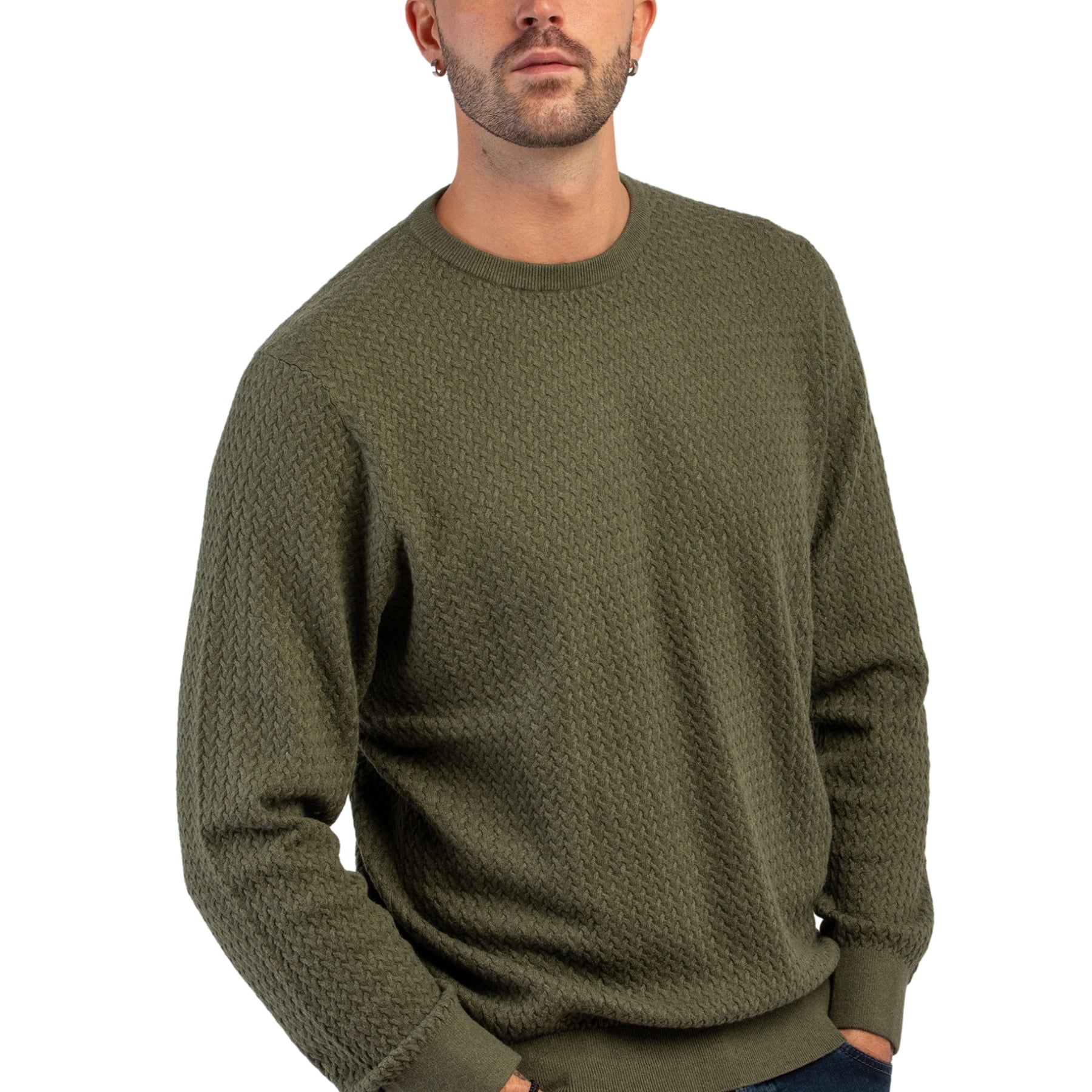 Maglia Girocollo Uomo Lavorata BUGATTI 7400-65521B