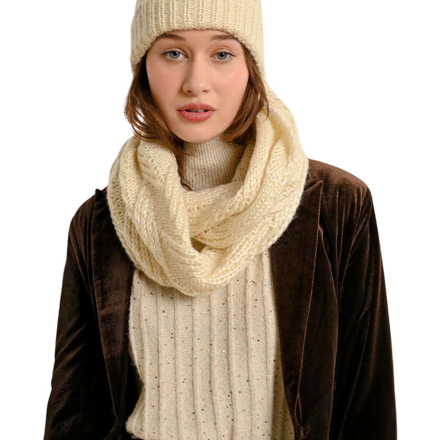 Completo Donna Sciarpa Berretto MOLLY BRACKEN B269CH