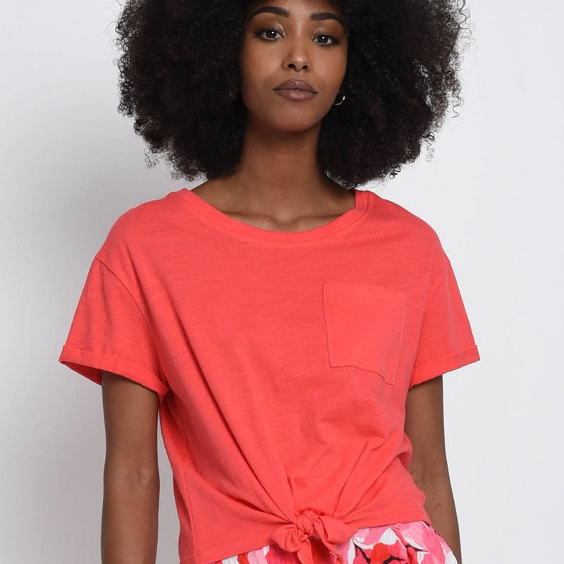 T-shirt con Nodo MOLLY BRACKEN LAR177BP