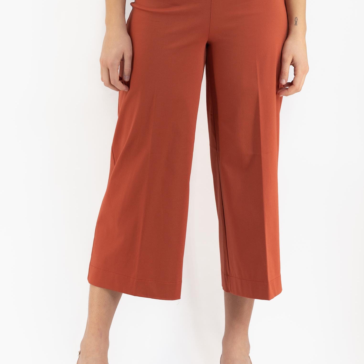 Pantalone a palazzo in Satin Power RAGNO DC62P4