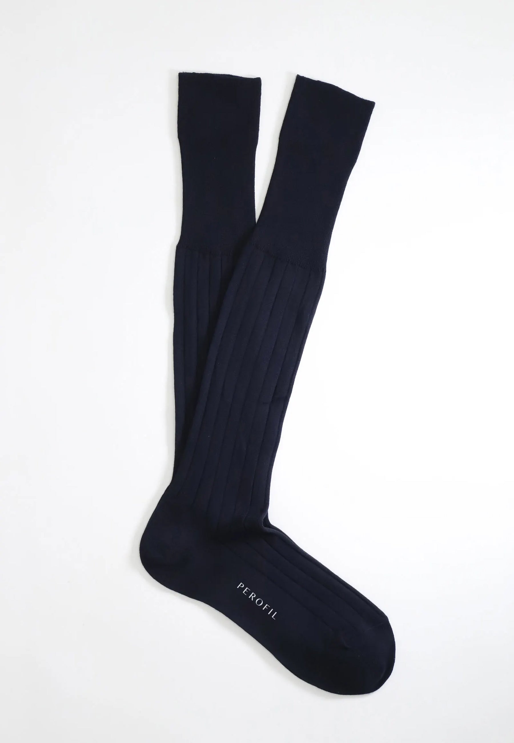 OFFERTA 3 PEZZI PEROFIL VPRC00135 Calza lunga a costa in 100% Cotone Felpato