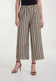 YES ZEE Pantalone Donna Rigato Con Tasche ART. 01P360