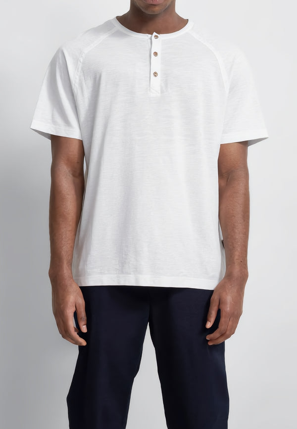 YES ZEE T-Shirt Uomo Serafino Jersey Fiammato ART. 01T724