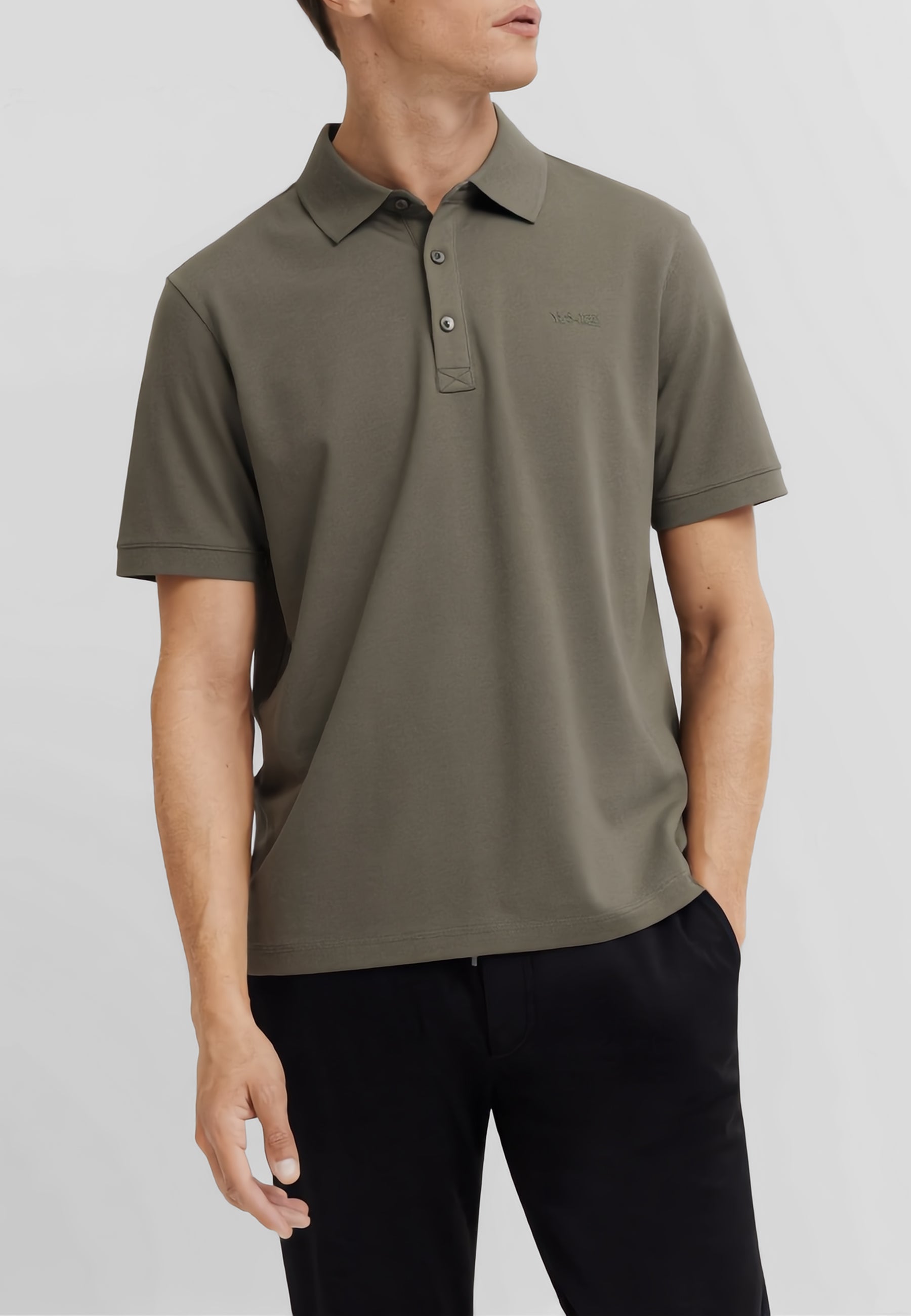 YES ZEE Polo Uomo Jersey Cotone Leggero ART. 01T782