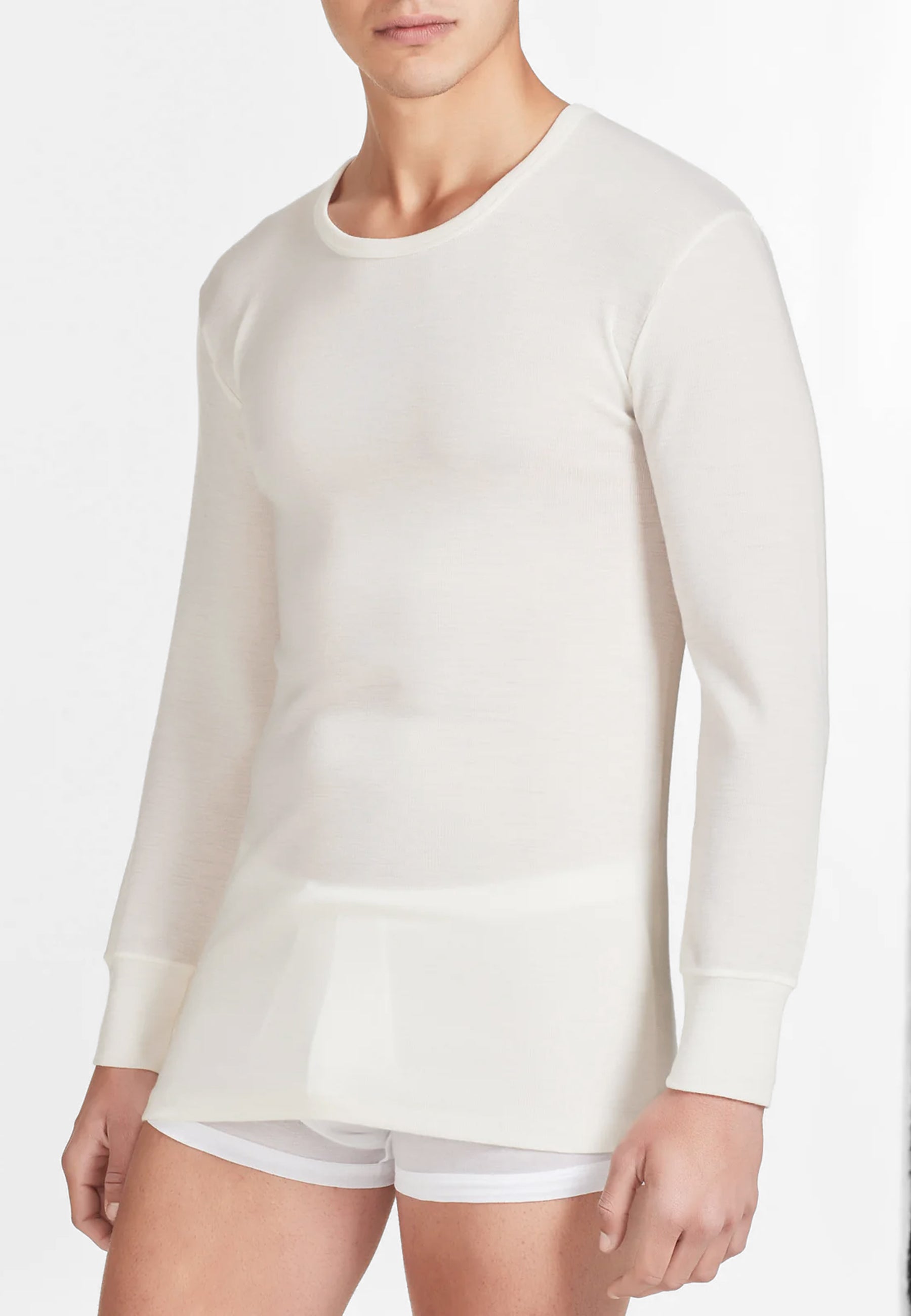 RAGNO 060039 Maglietta Manica Lunga 100% Lana Merinos