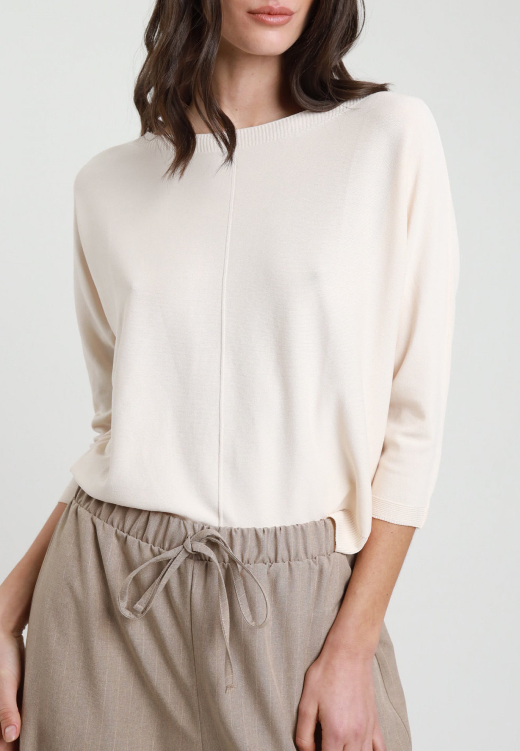 SUSY MIX Maglia Donna 3/4 Barchetta Viscosa Estiva 119126