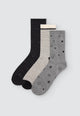 YSABEL MORA Calze Corte Donna Cotone 3 Paia 12107